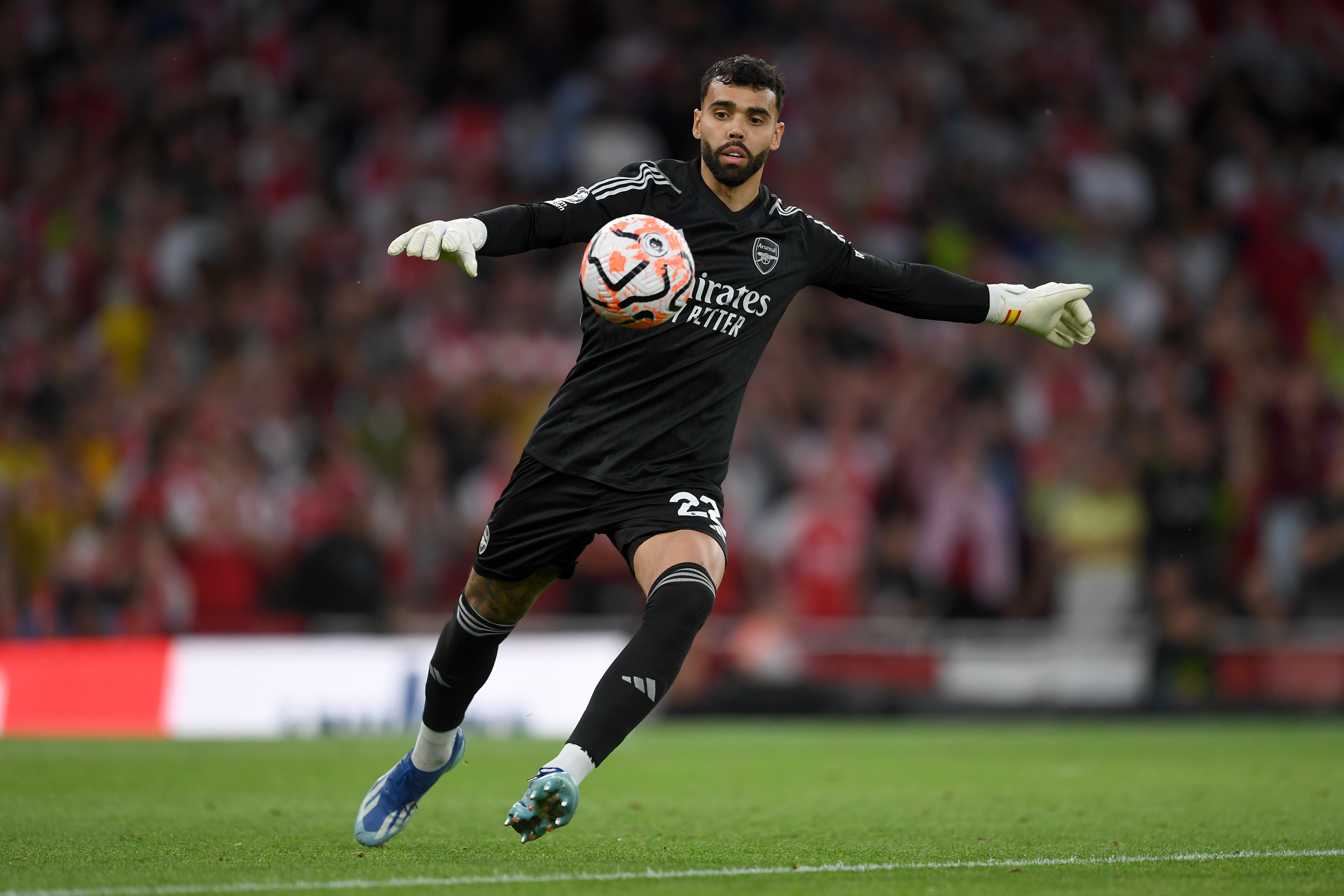 David Raya tells Arsenal fans 'get used to more scares' as Mikel Arteta style of play is here to stay