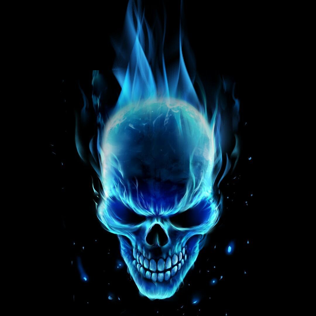 Skull on Fire. Cool skull drawings, Skulls drawing, Skull wallpaper