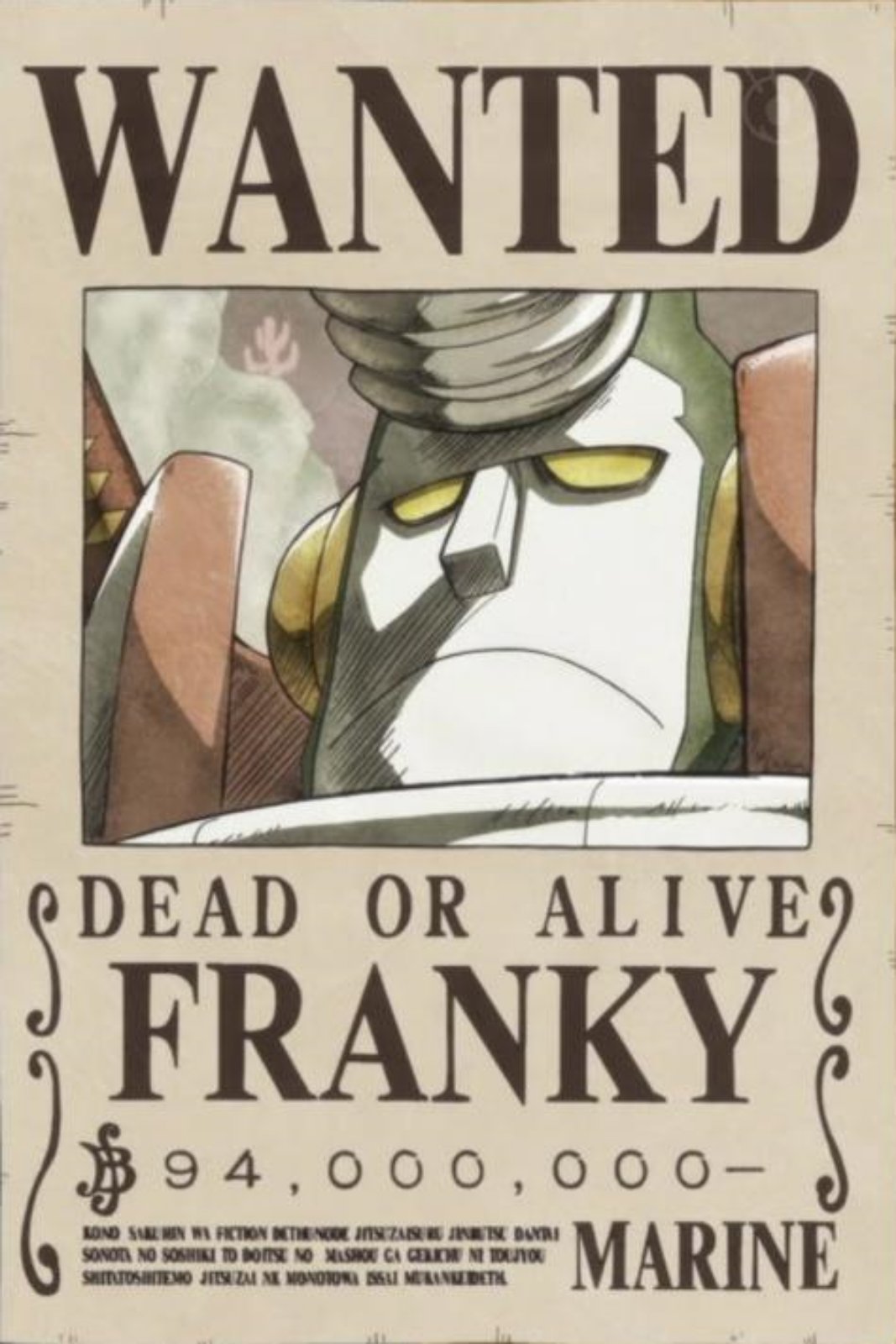 All straw hat's bounties