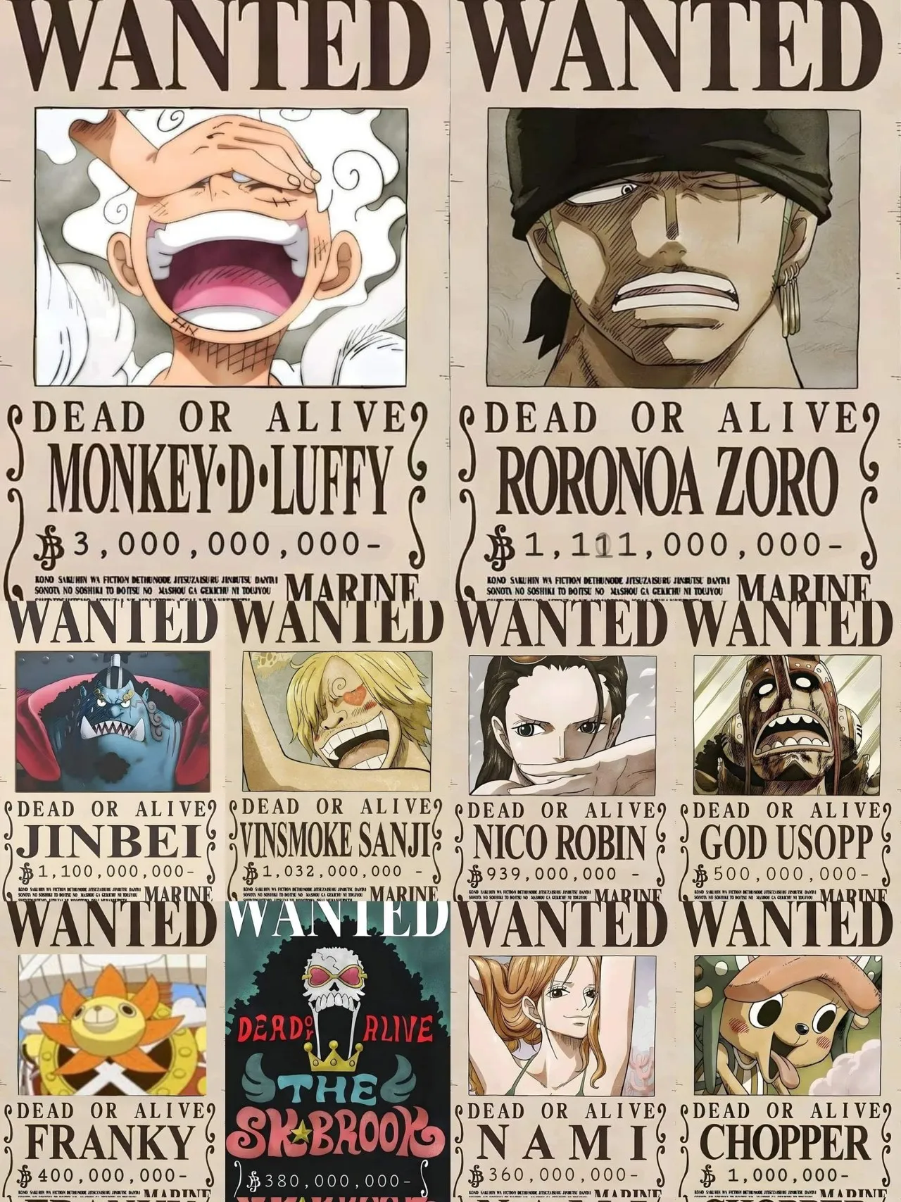 One Piece Bounty Poster Shop. Redbubble. One piece bounties, One piece cartoon, Sabo one piece