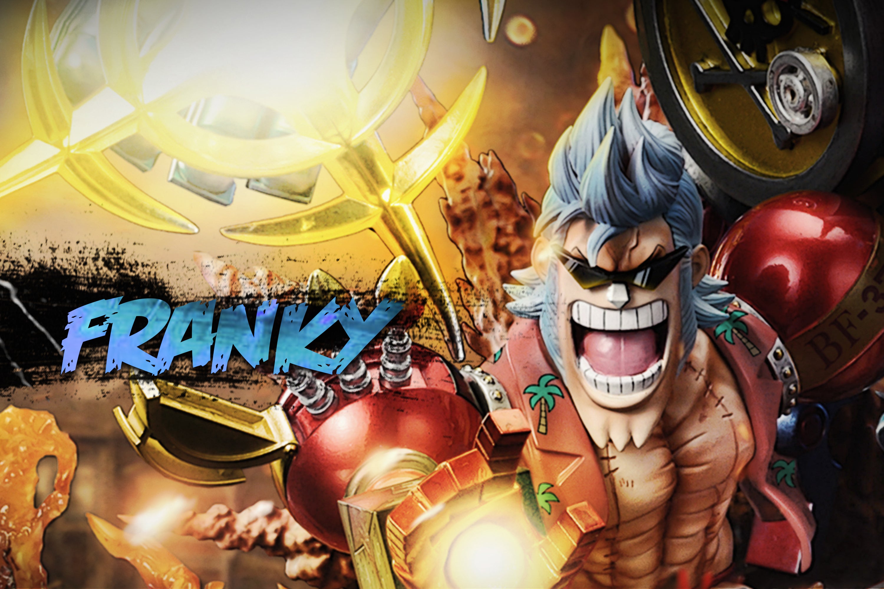 G5 Studio One Piece WCF Strawhat Pirates Franky