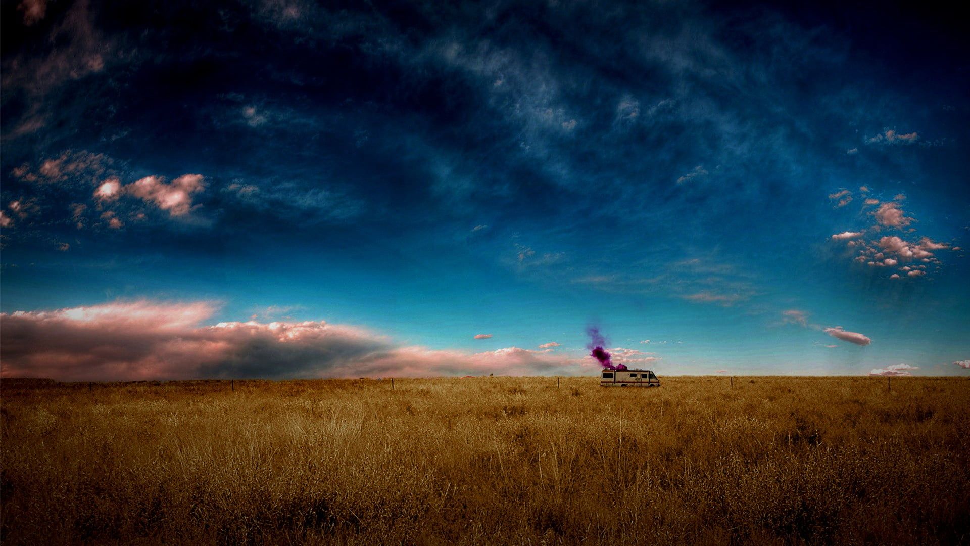 wheat field Walter White Breaking Bad #desert #AMC #sky #RV P # wallpaper #hdwallpaper #desktop. Breaking bad, HD wallpaper, Rv wallpaper