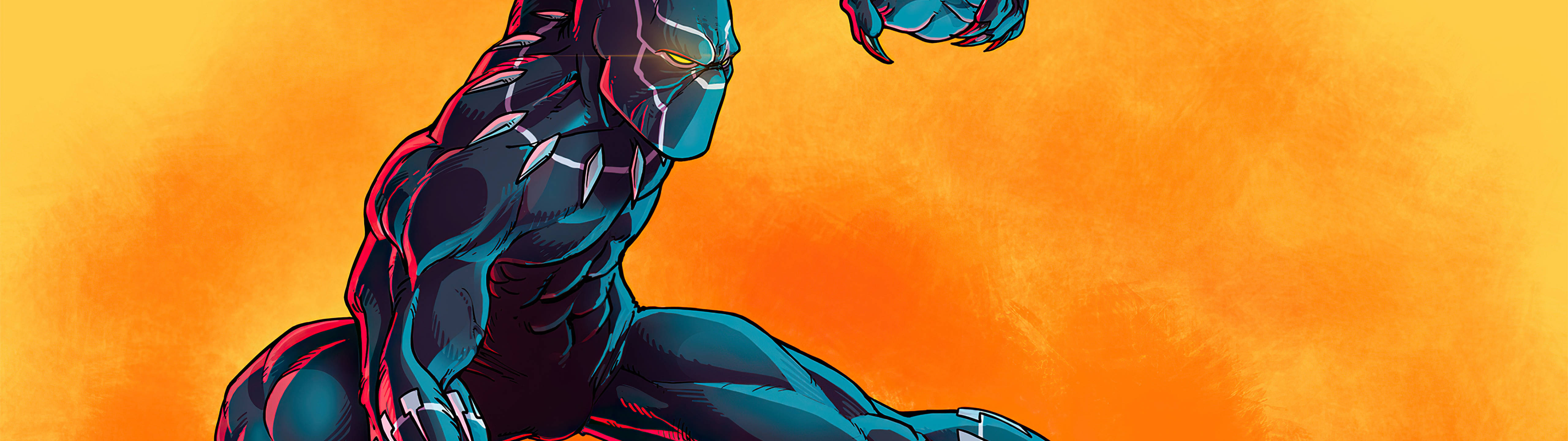Black Panther 5120 x 1440 Wallpaper