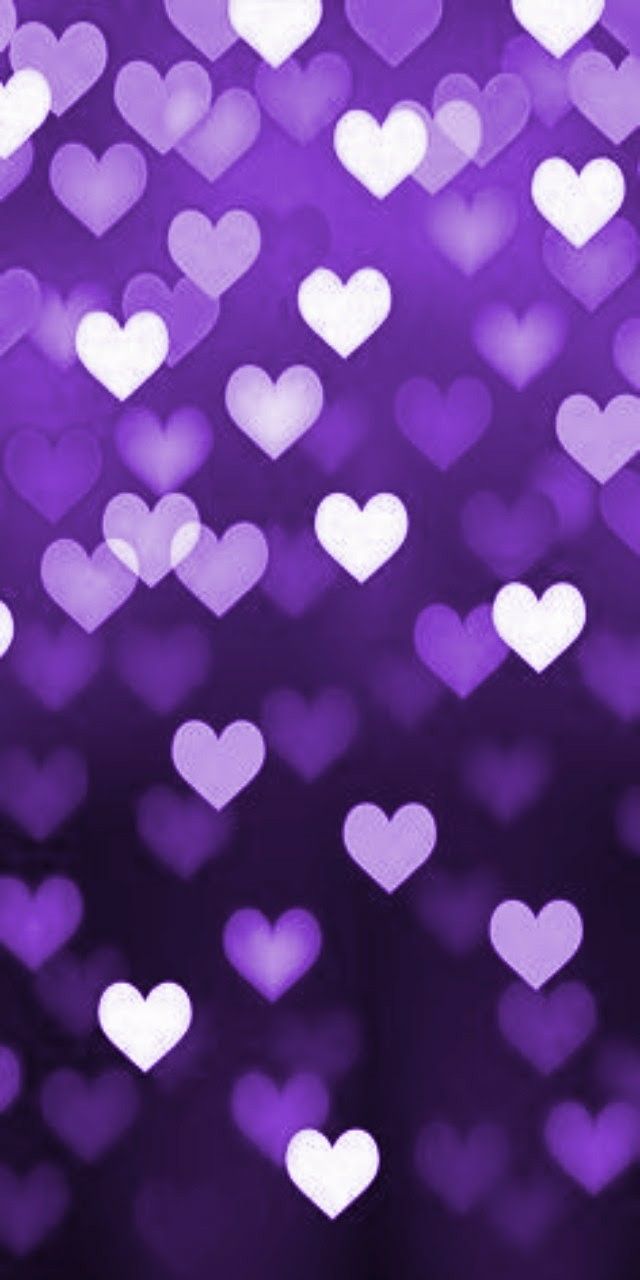 Purple hearts. Valentines wallpaper, Purple wallpaper, Heart wallpaper