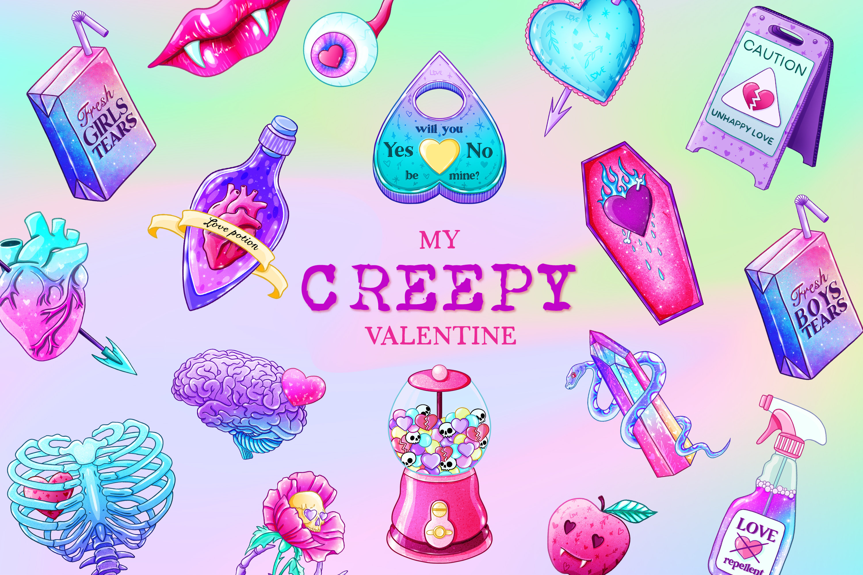 Creepy Valentine Wallpapers - Wallpaper Cave