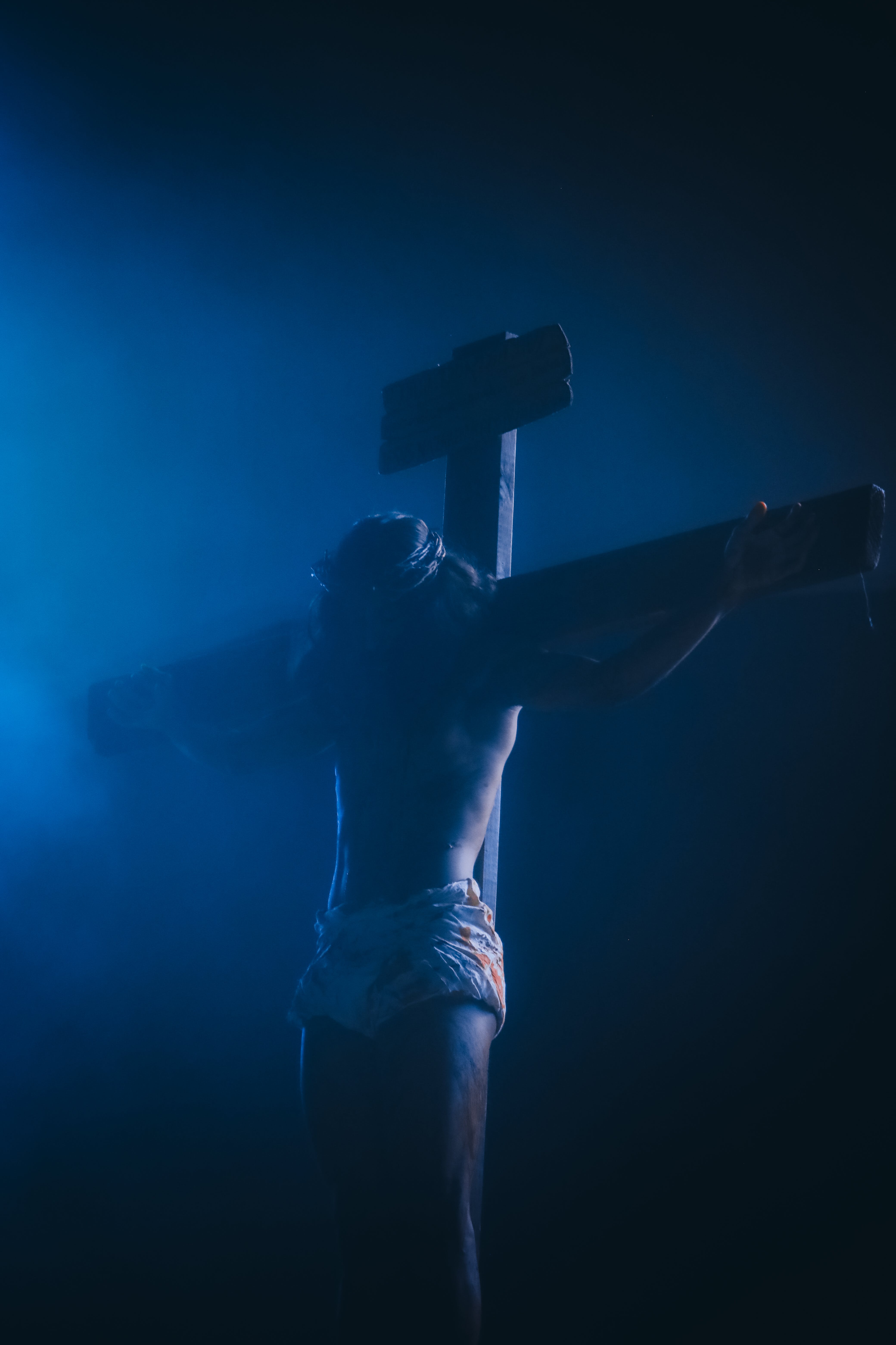 Easter Performance of Jesus Christ on Cross · Free