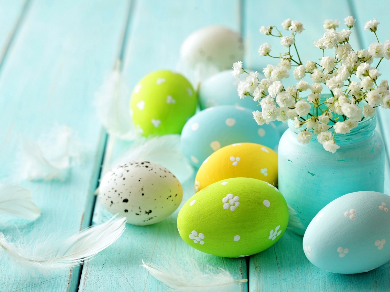 Vintage Easter Decorations 1280 x 960 Wallpaper