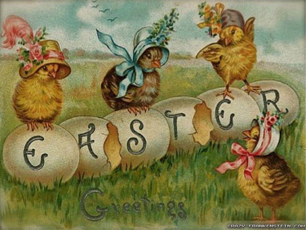 Easter Vintage Wallpapers - Wallpaper Cave
