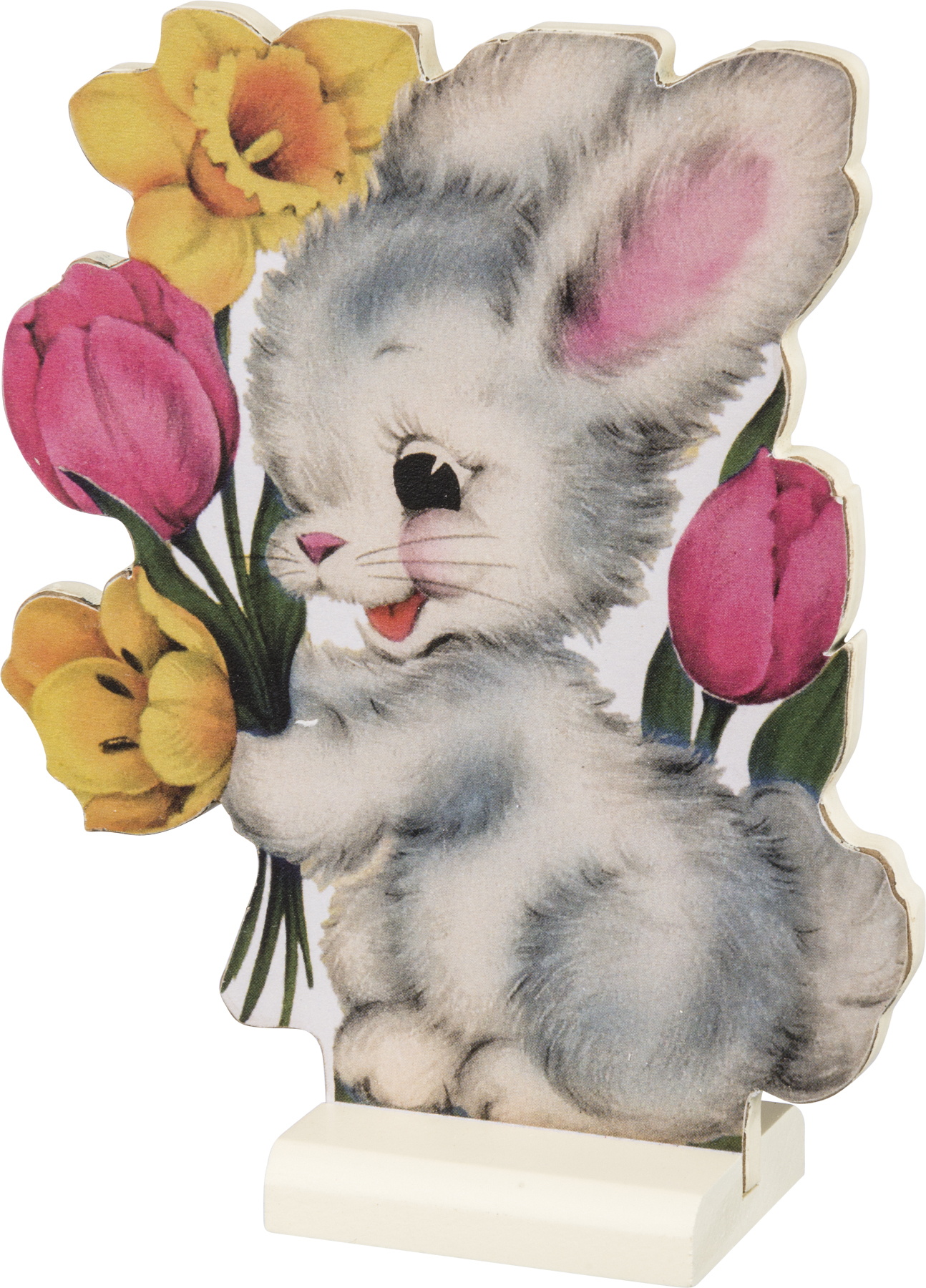 Vintage Easter Stand Up Set. Primitives By Kathy