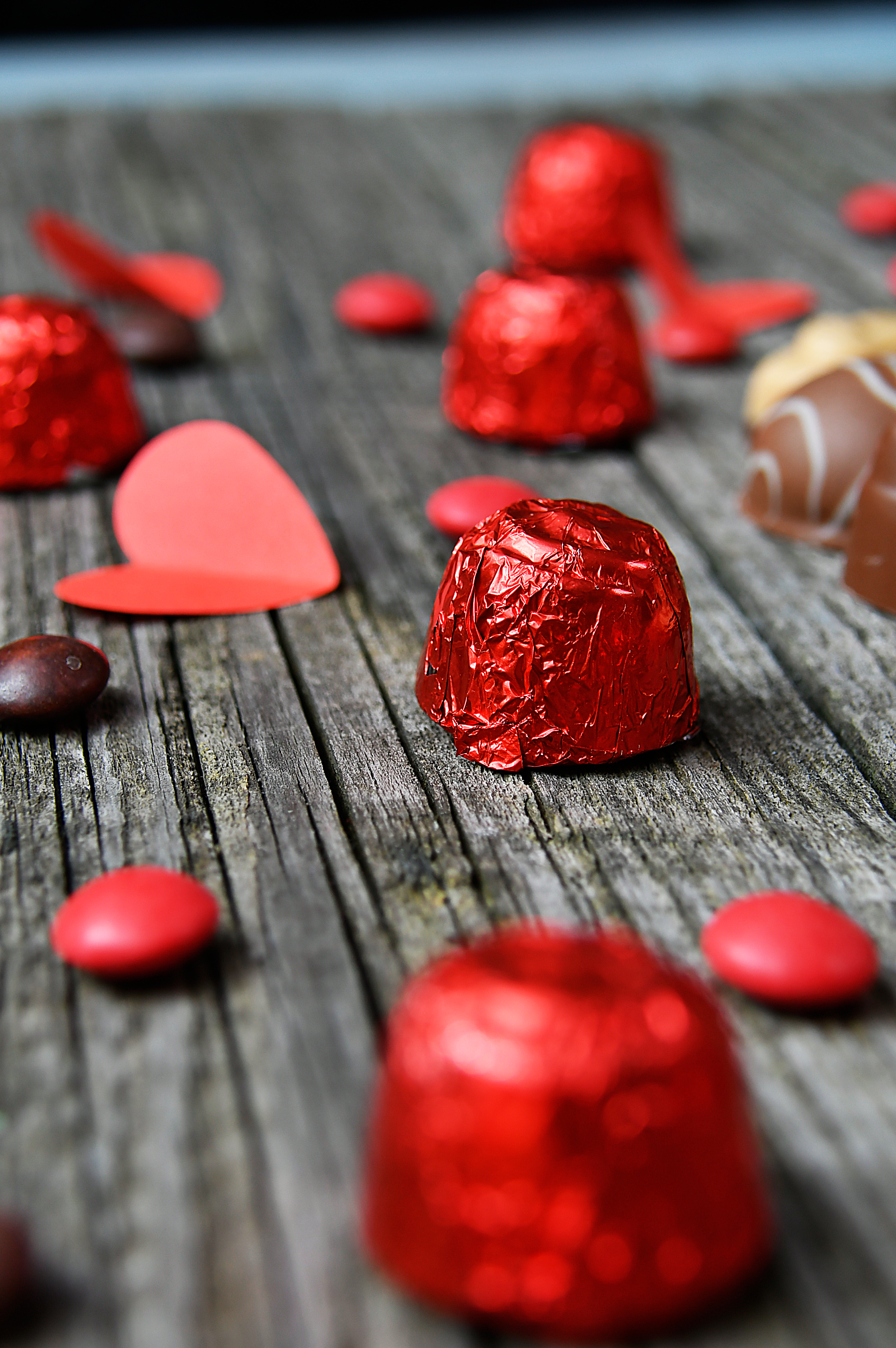 Free Image, chocolate, day, valentines, background, valentine, food, candy, chocolates, sweet, praline, red, dessert, truffle, gift, white, dark, holiday, birthday, sugar, view, heart, gourmet, concept, top, happy, cuisine, sweetness, recipe 3543x5330