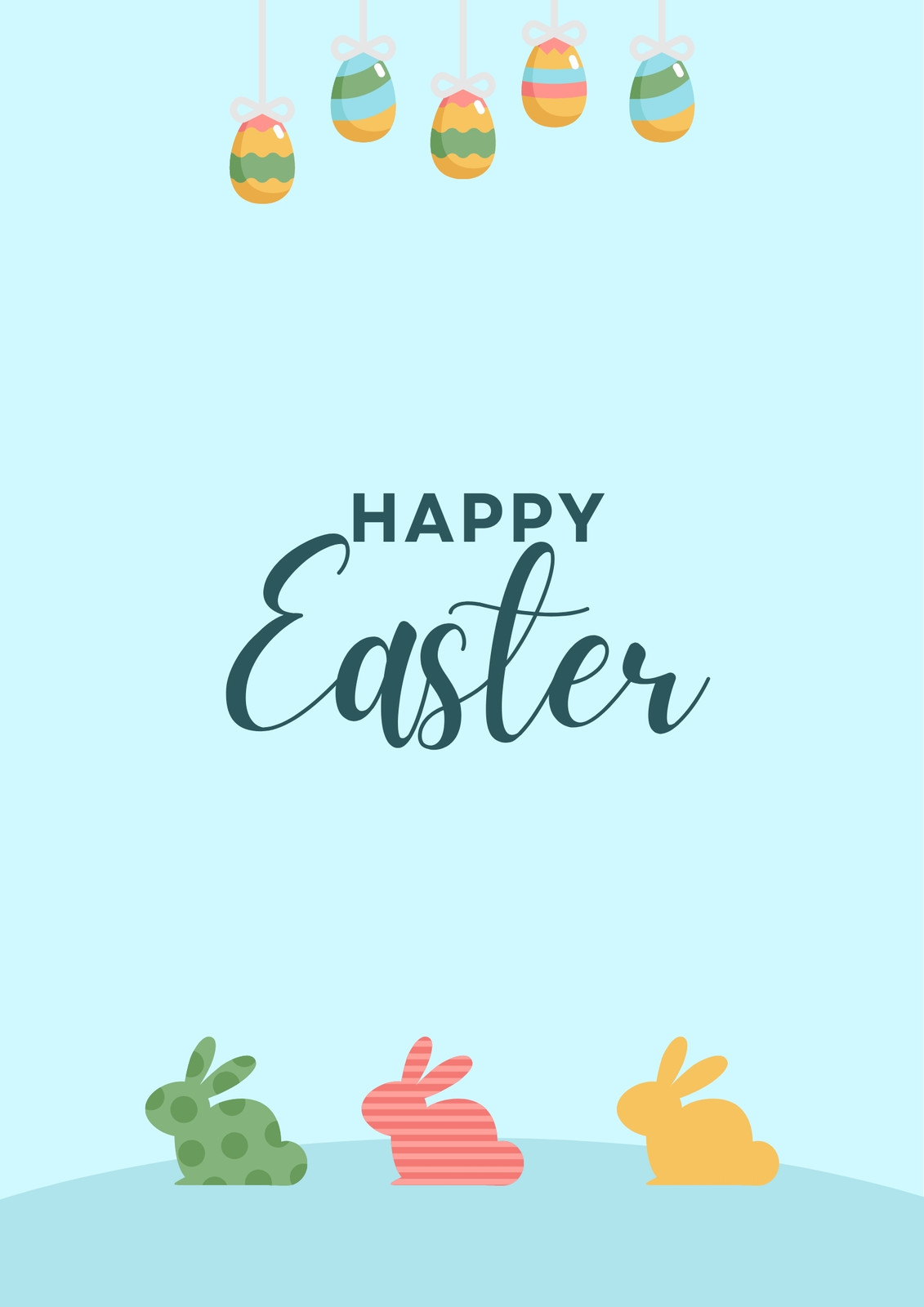 printable Easter poster