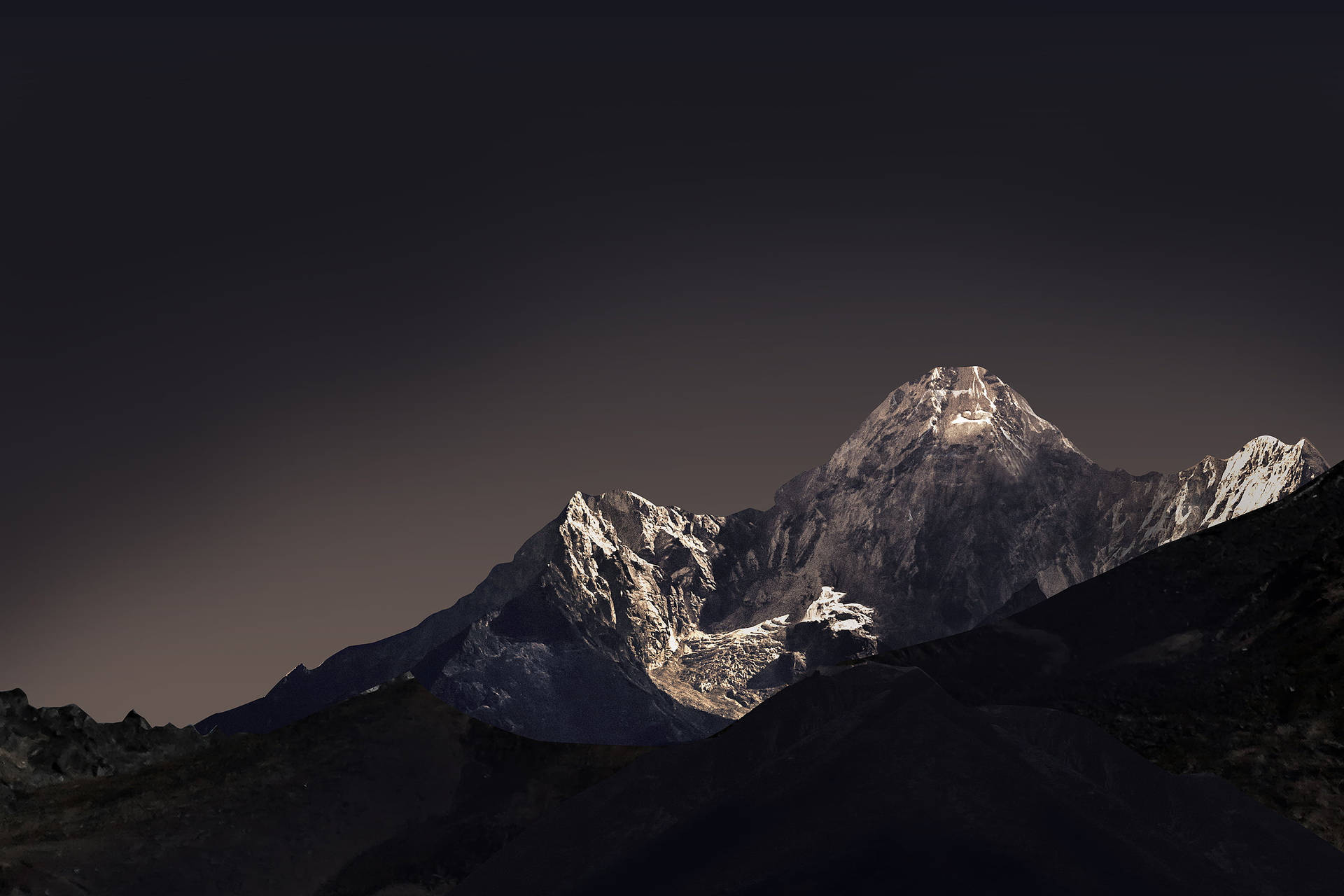 Night Mountain Wallpaper