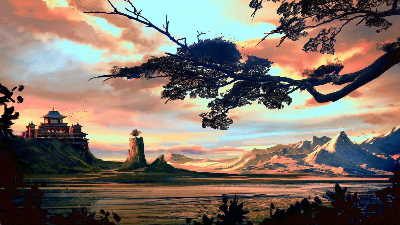 Chinese Temple 4k Laptop HD , HD 4k Wallpaper, Image, Background, Photos and Picture