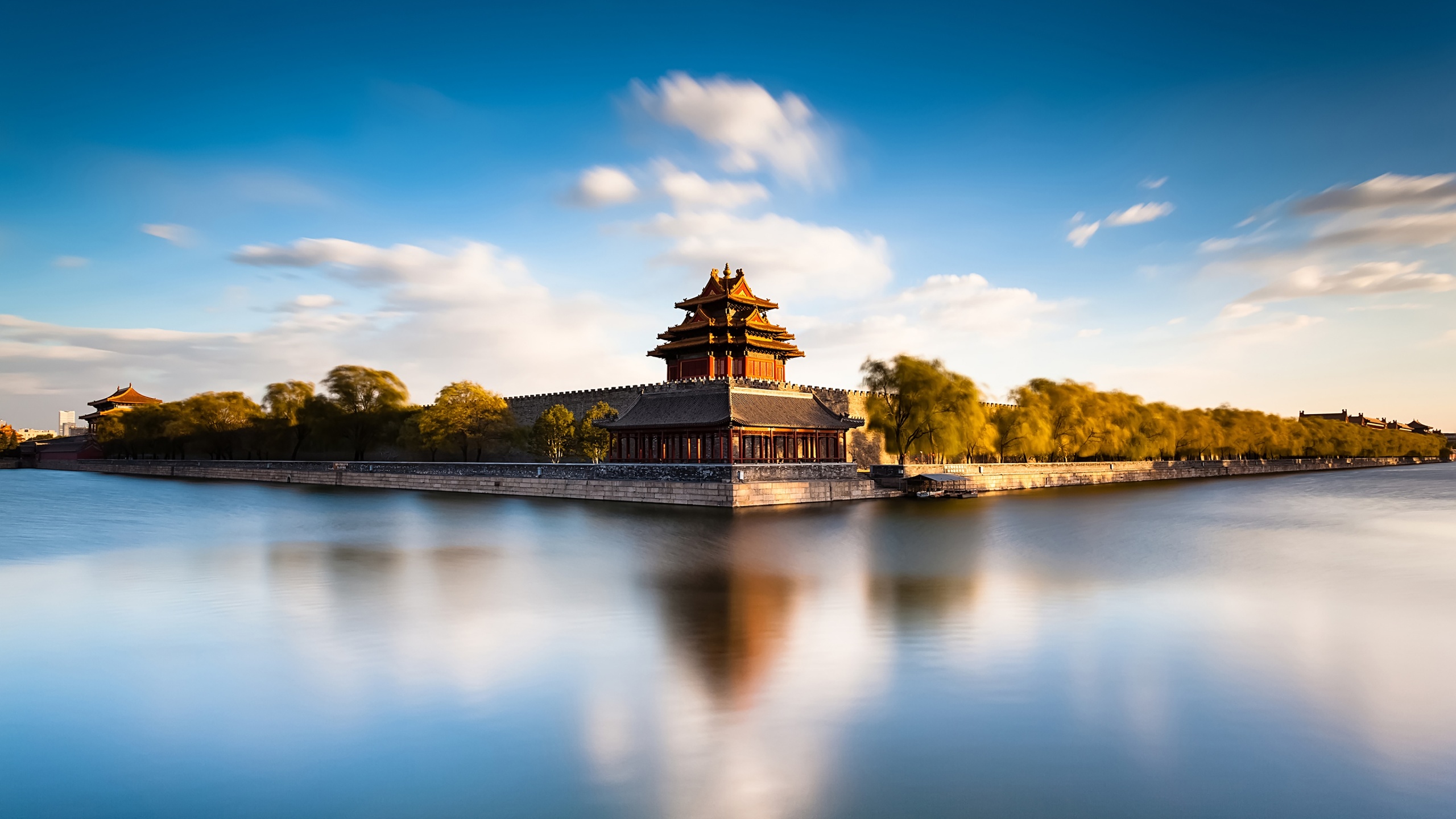 Forbidden City Wallpaper 4K, Beijing, China, Museum, Moat