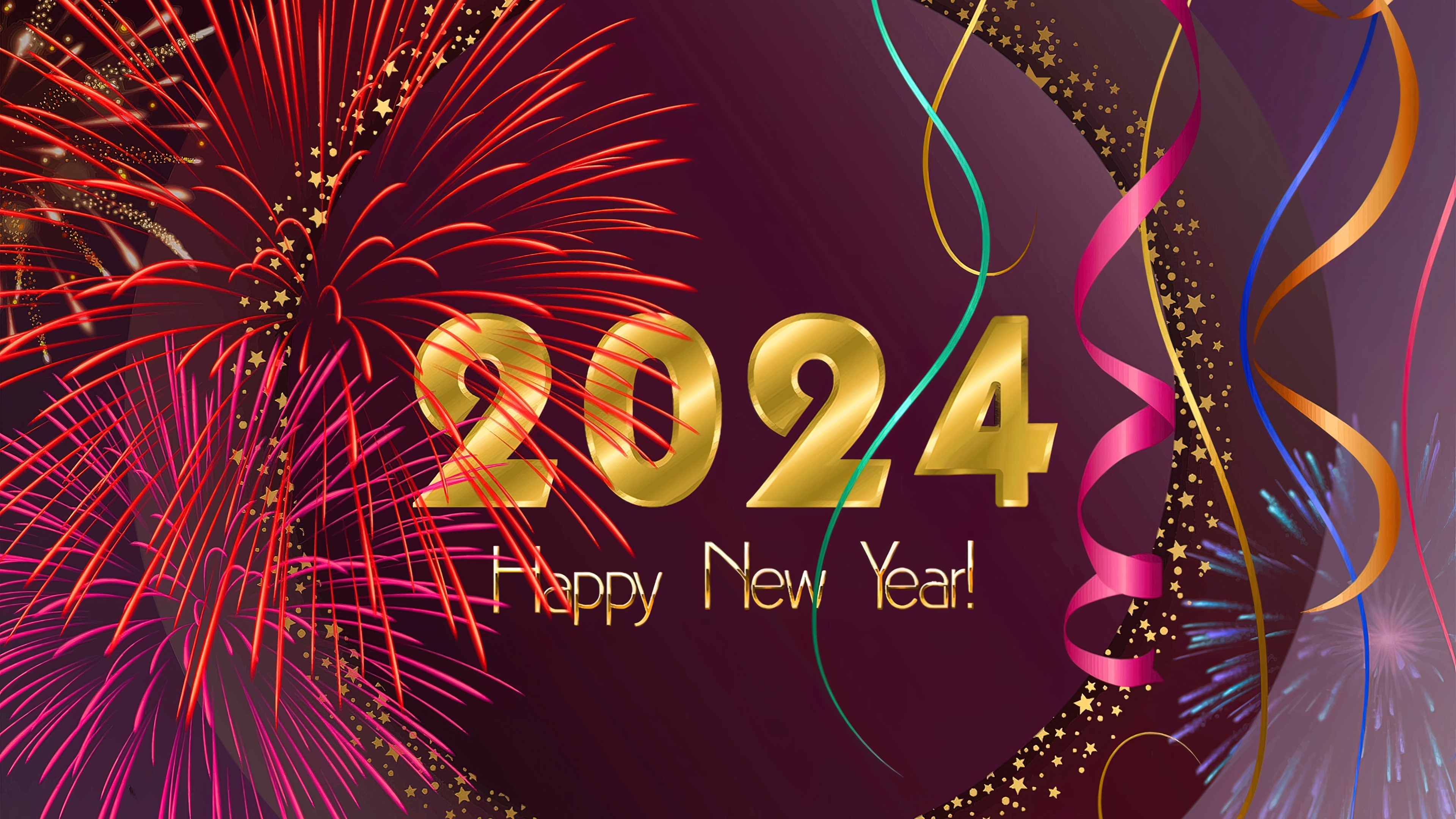 Sparkling Celebration of New Year 2024