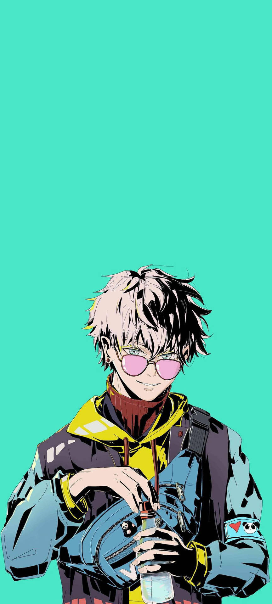 Download Jujutsu Kaisen Gojo Cool Art Wallpaper