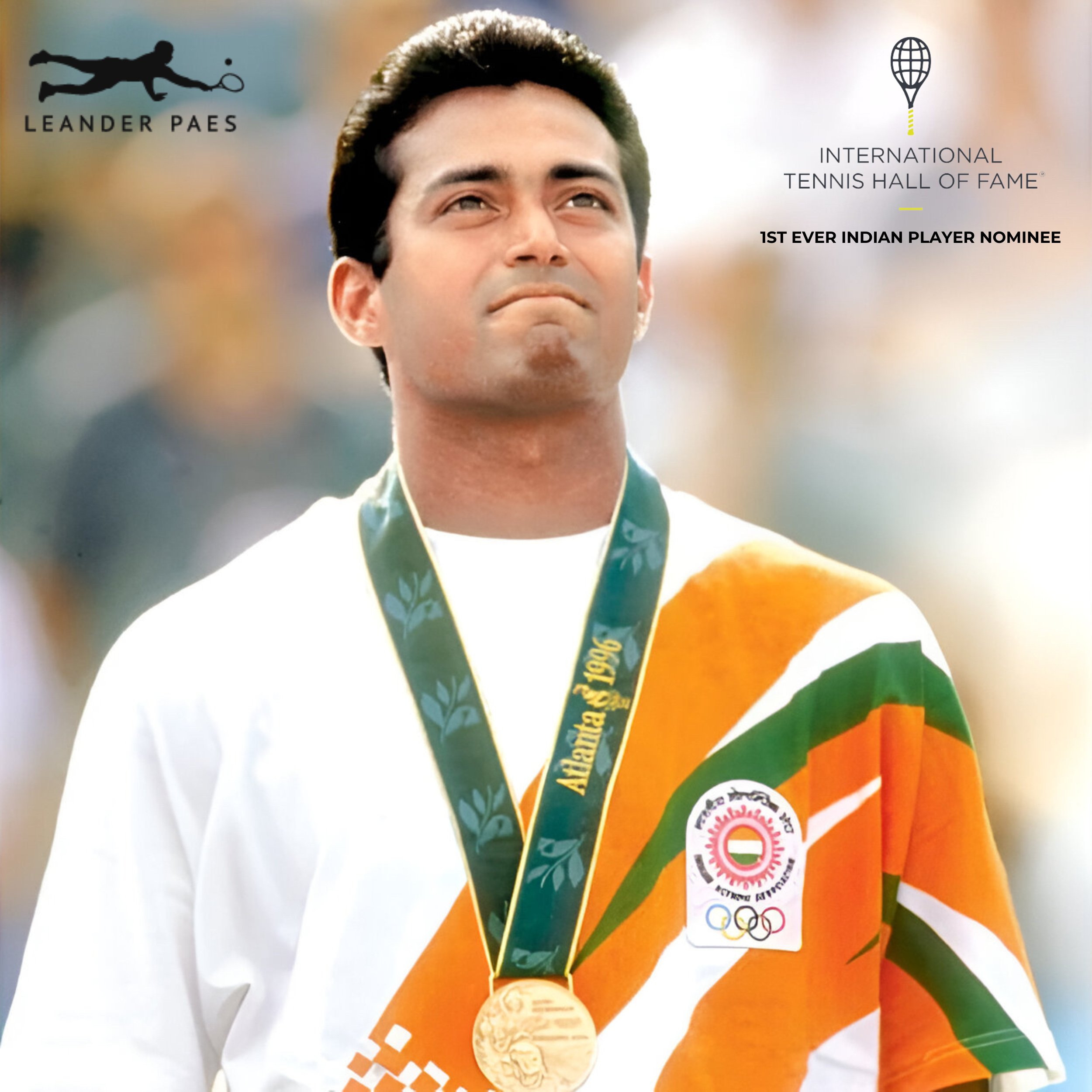 Leander Paes OLY Honour to be the 1st ever representative of India at the International Tennis Hall of Fame Class of 2024!