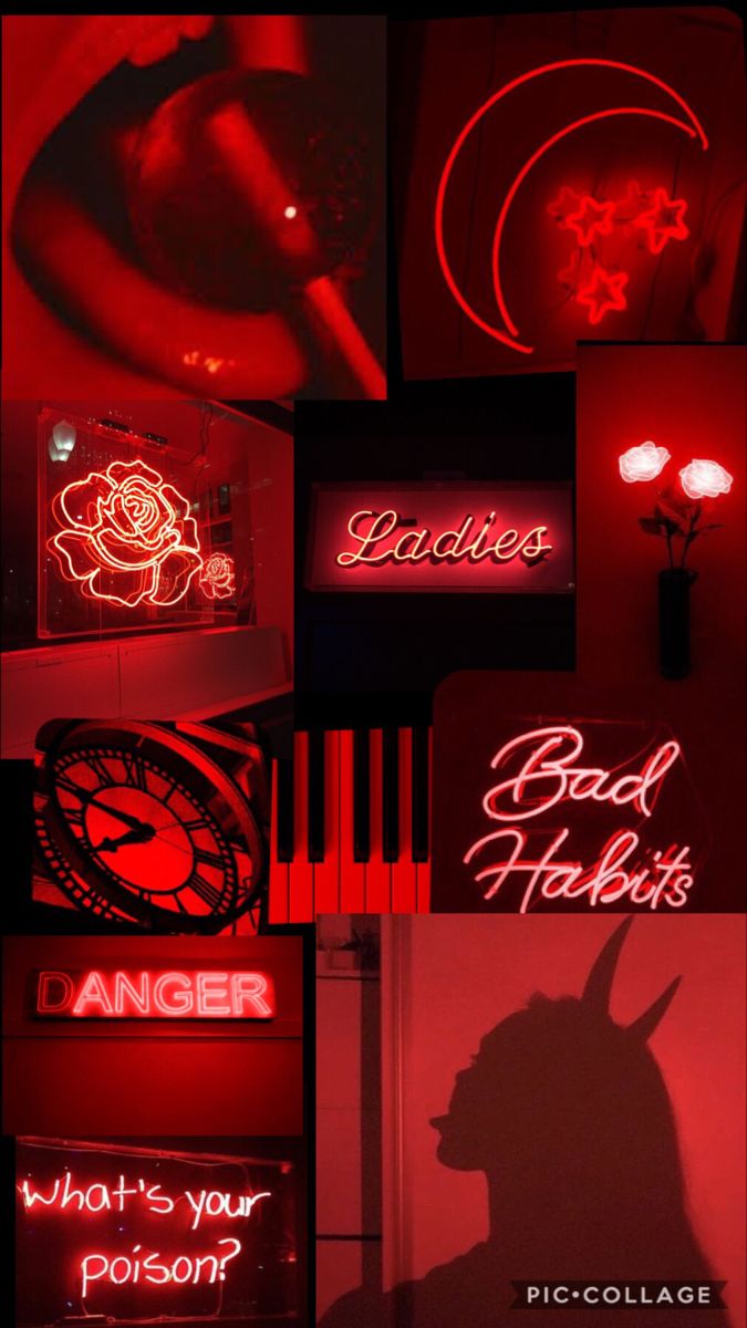 Red Aesthetic Wallpaper. Red and black wallpaper, Wallpaper iphone neon, Dark red wallpaper