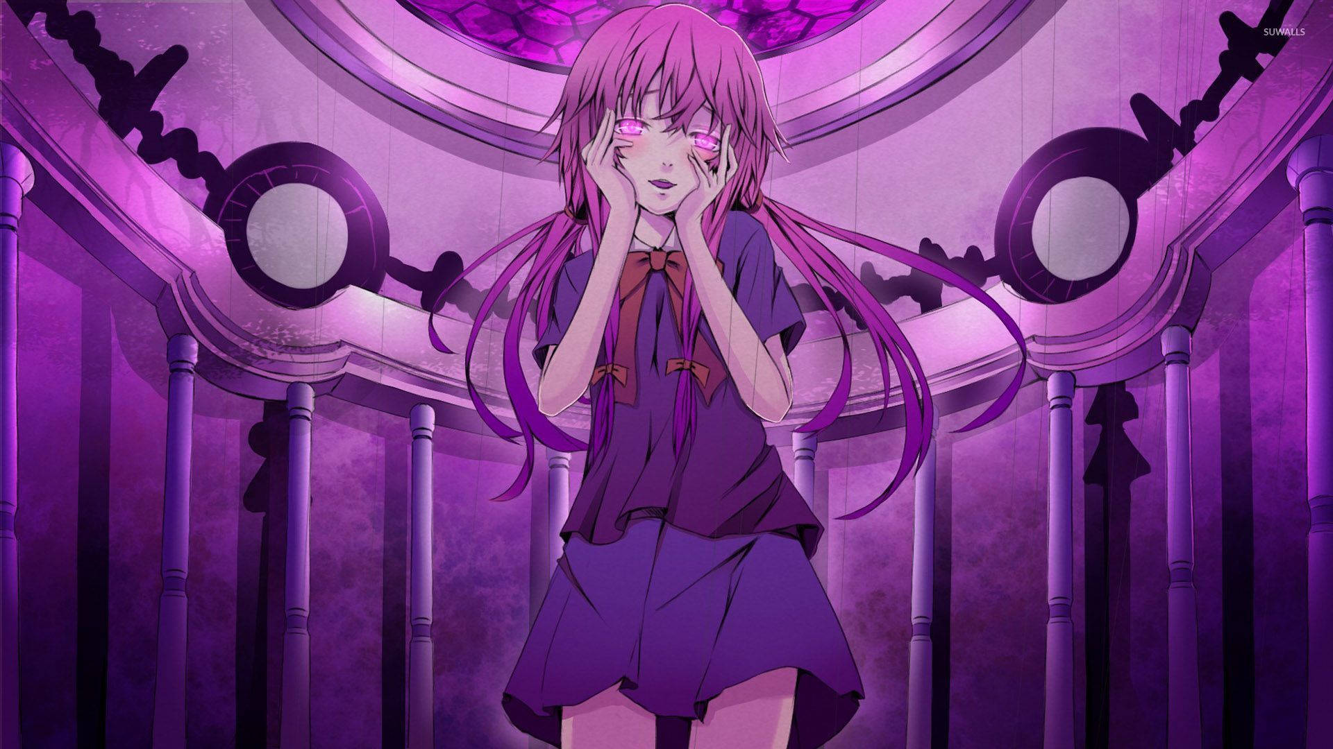 Download free Japanese Anime Future Diary Yuno Wallpaper