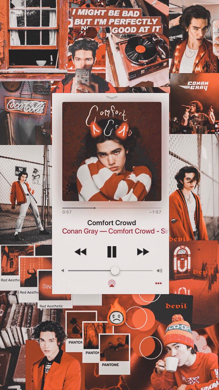Conan Gray aesthetic lockscreen. Conan gray, Conan gray aesthetic, Conan