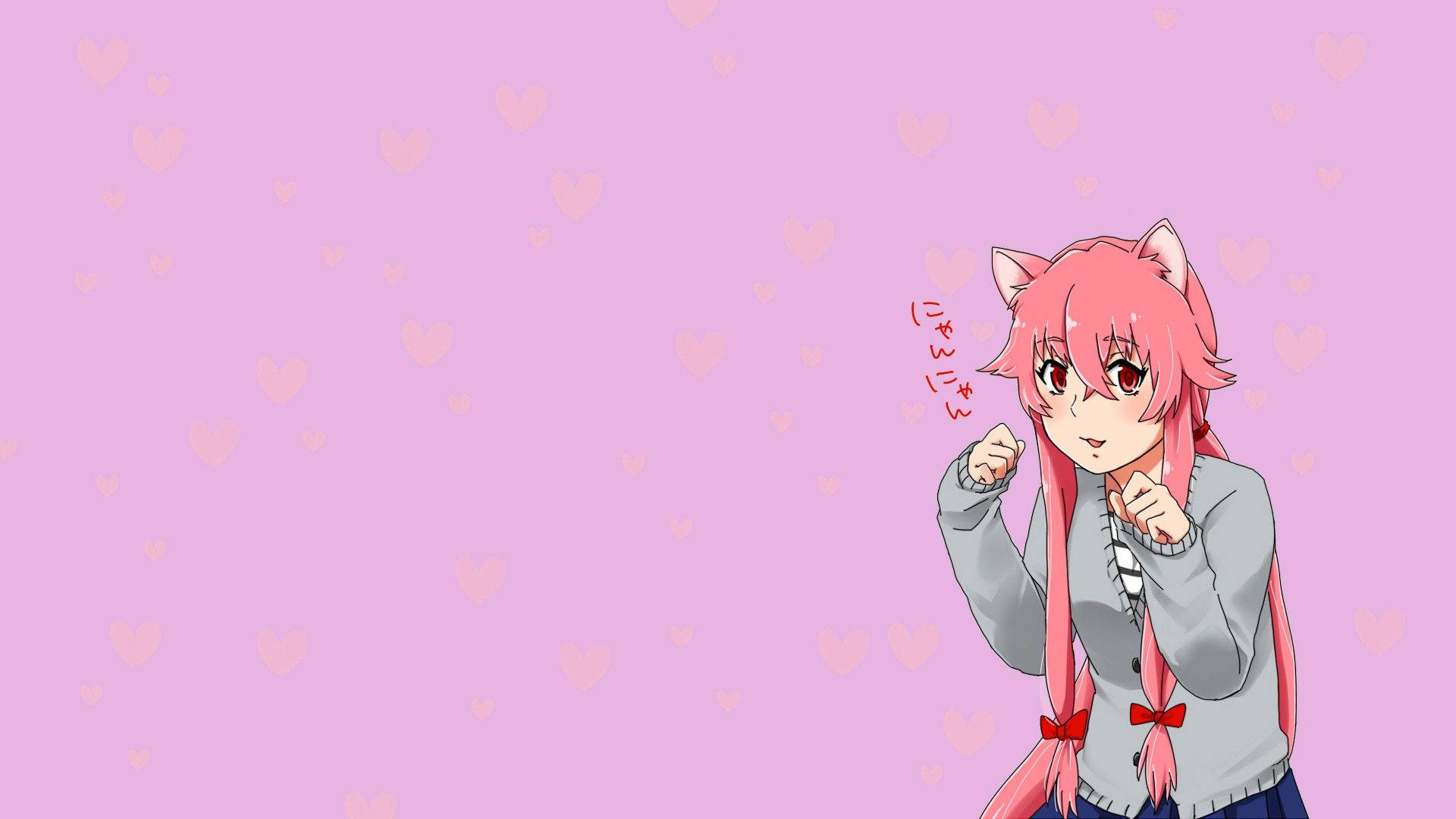 Download Future Diary Kawaii Aesthetic Wallpaper