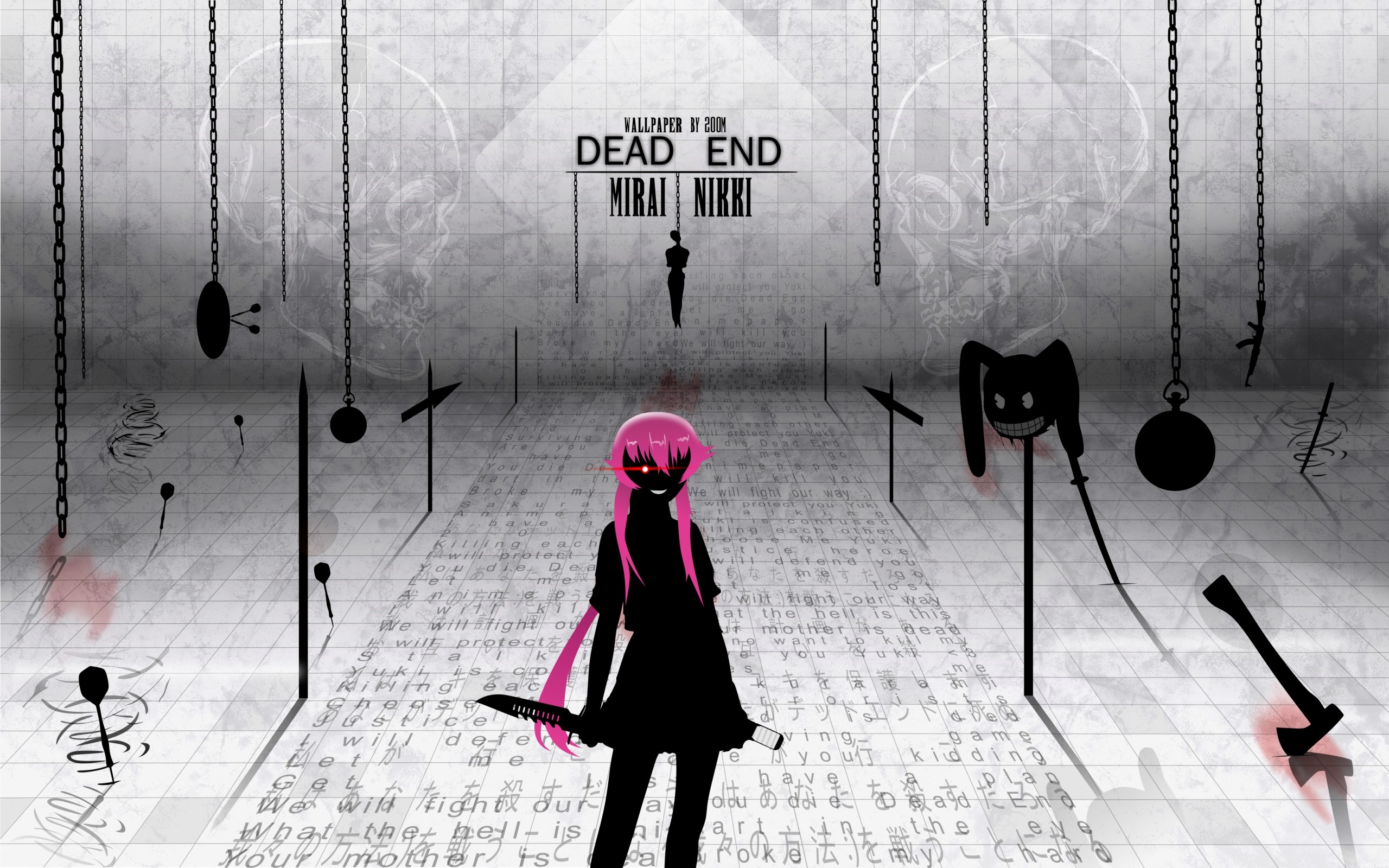 Anime Mirai Nikki HD Wallpaper