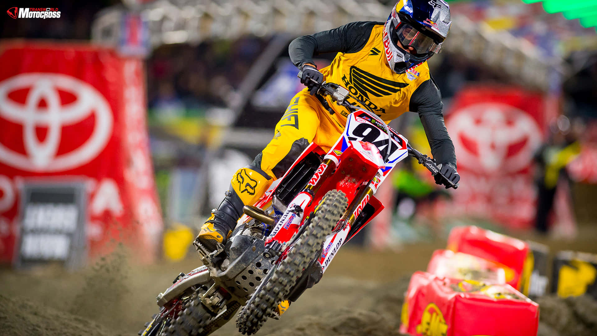 Download Ken Roczen Flaunting His Master Skill In Motocross Wallpaper