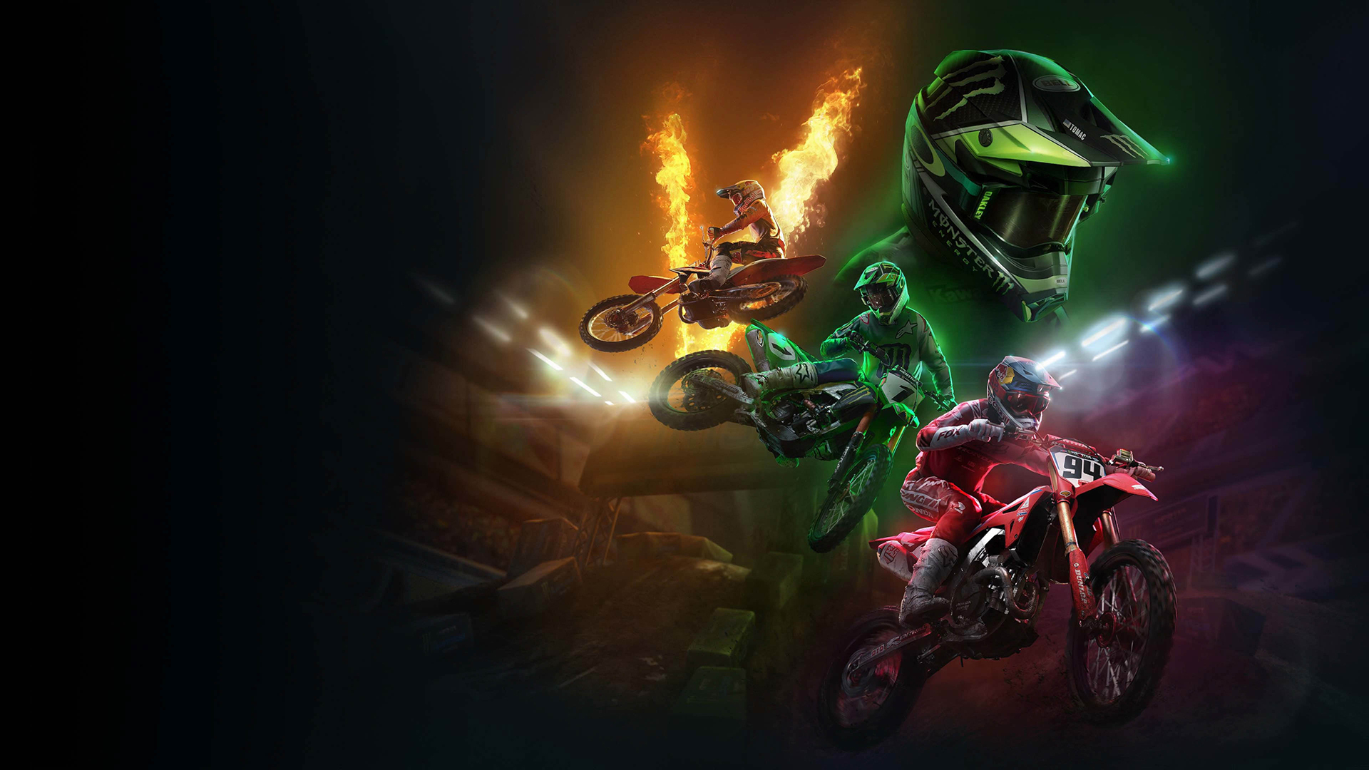 Monster Energy Supercross Wallpaper For Chromebook