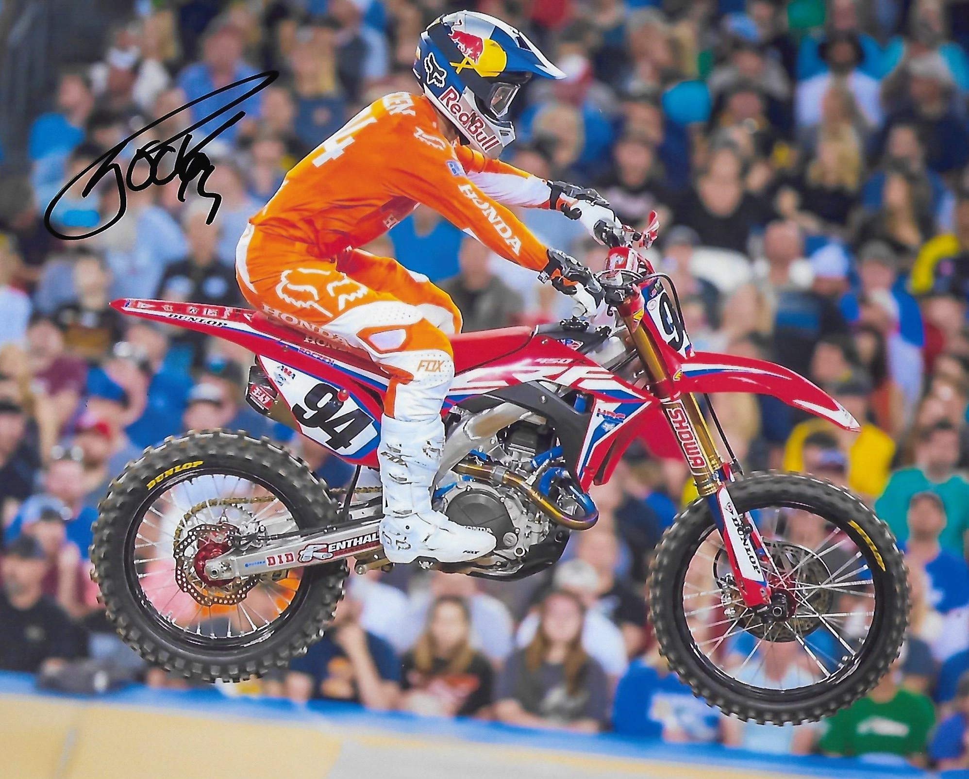 Ken Roczen motocross, supercross signed, autographed 8x10 photo, proof COA at Amazon's Sports Collectibles Store
