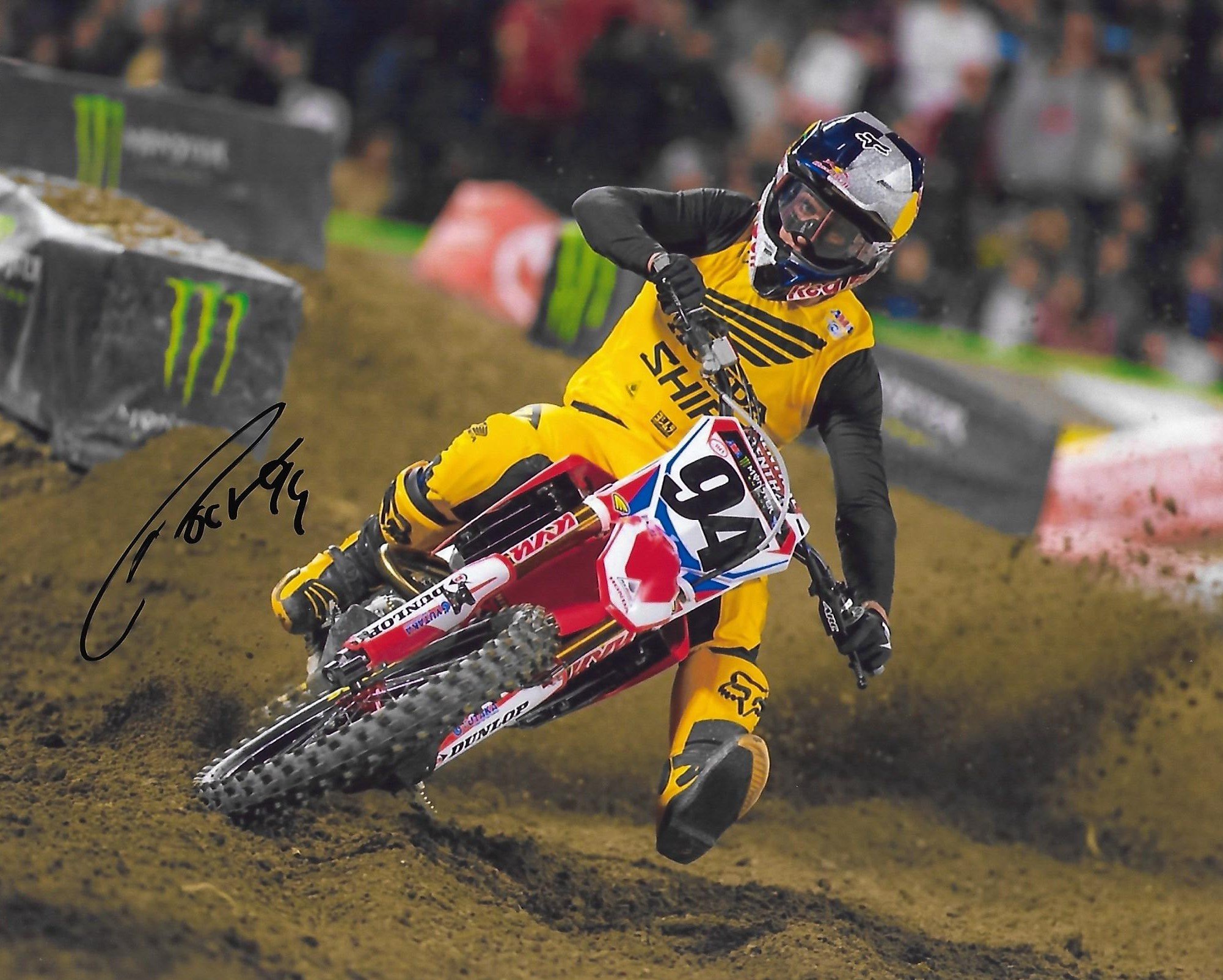 Ken Roczen, Supercross, Motocross, Signed, Autographed, 8X10 Photo, a COA with the Proof Photo Will Be Included= at Amazon's Sports Collectibles Store