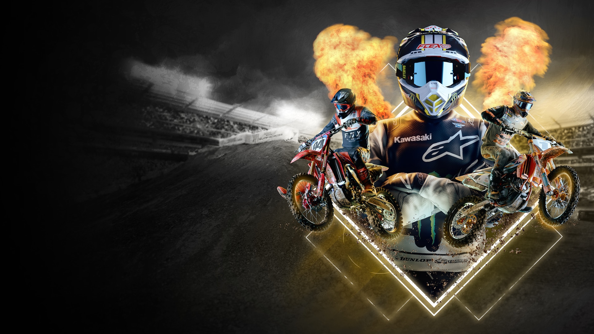 HD desktop wallpaper: Video Game, Monster Energy Supercross The Official Videogame 4 download free picture