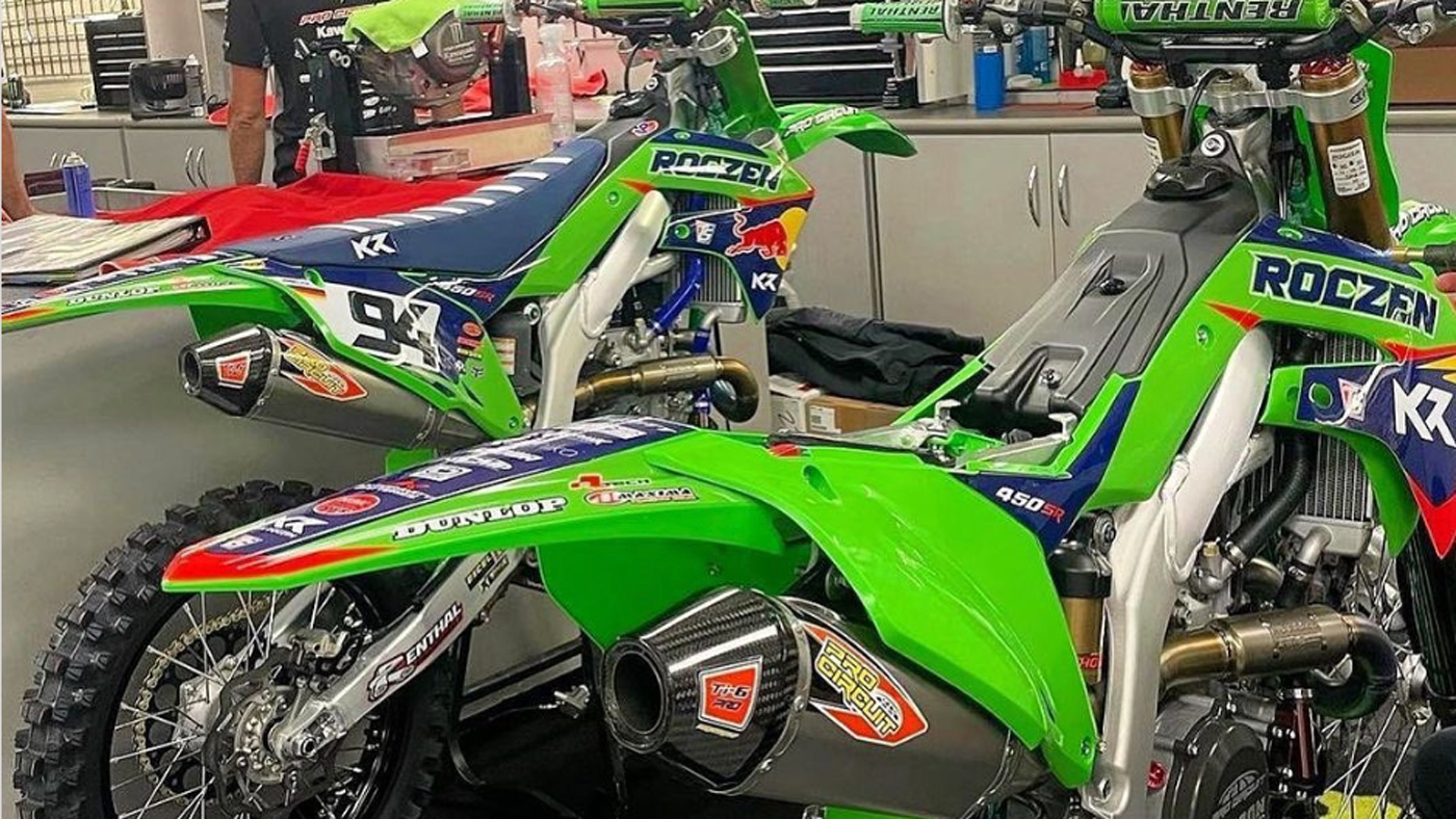 Ken Roczen's Pro Circuit Kawasaki KX450s