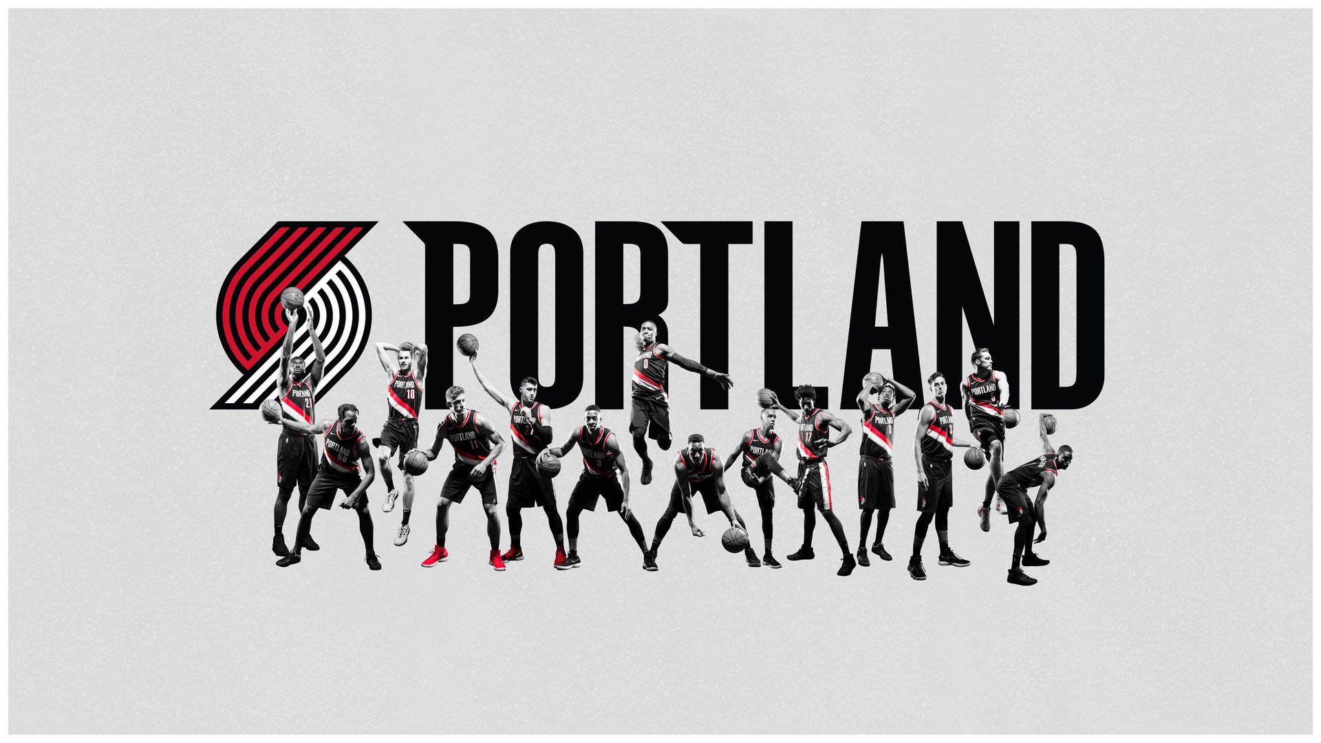 Download Portland Trail Blazers Team Wallpaper