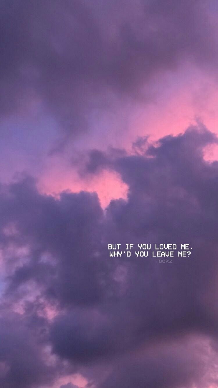 Aesthetic Sad Quote Wallpapers - Wallpaper Cave
