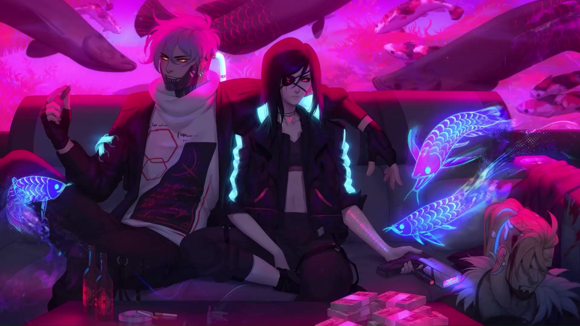 Hero Of Cyberpunk Live Wallpaper