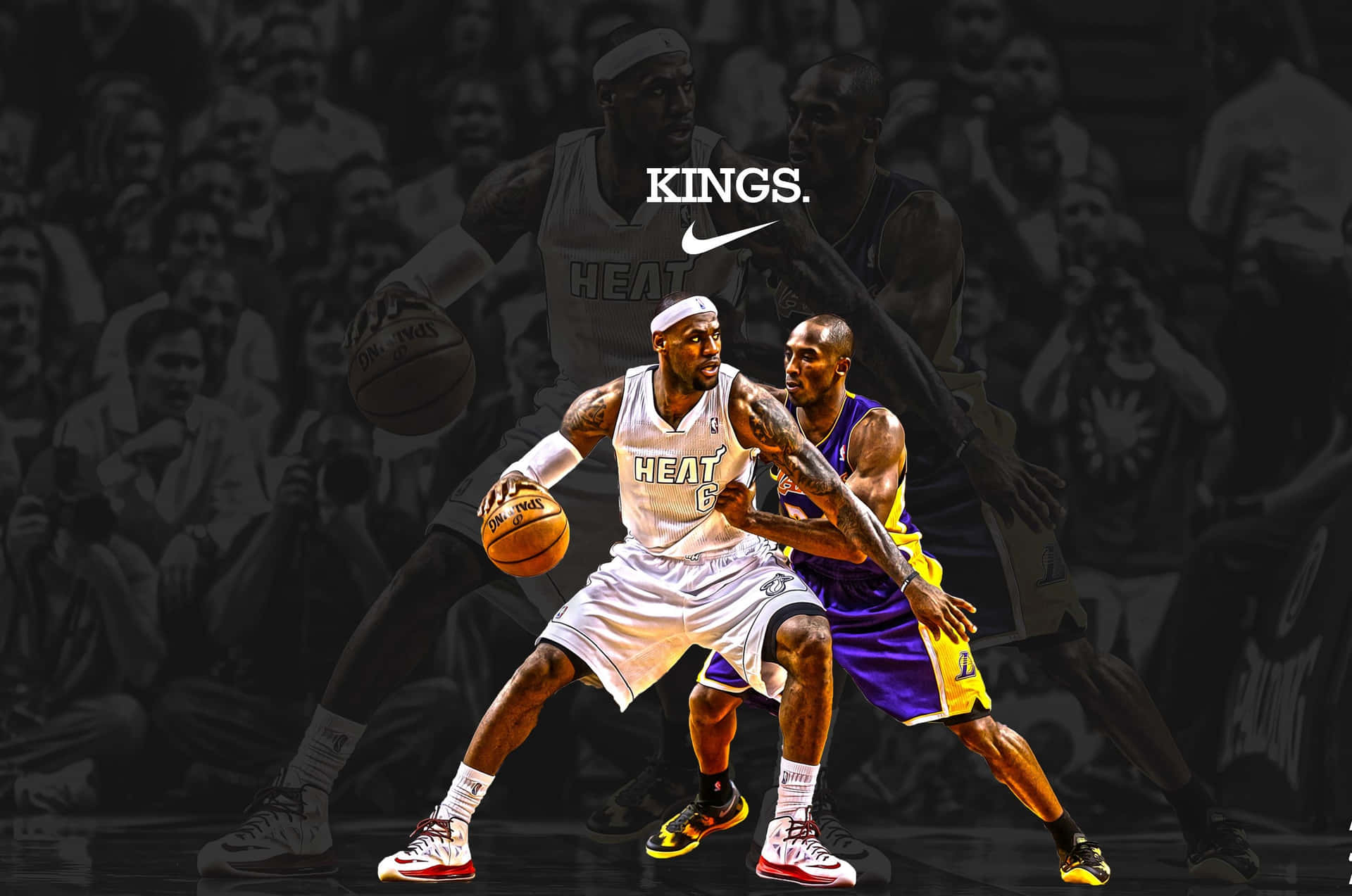Lebron And Kobe Wallpaper