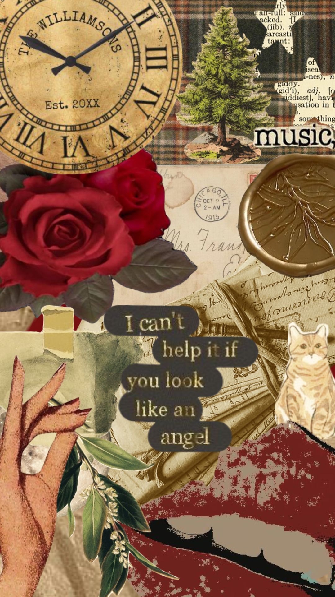 christmas #winter #redandgreen #vintage #red #green #aesthetic. Aesthetic collage, Red wallpaper, Green aesthetic