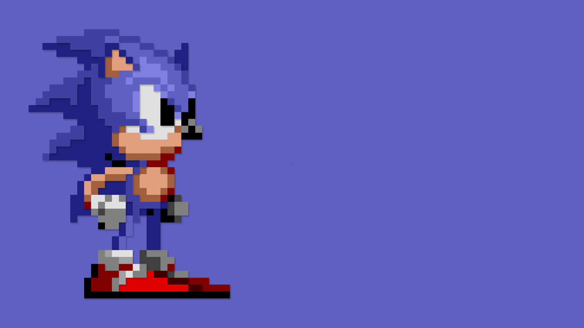 Download Sonic The Hedgehog Pixel Art Wallpaper