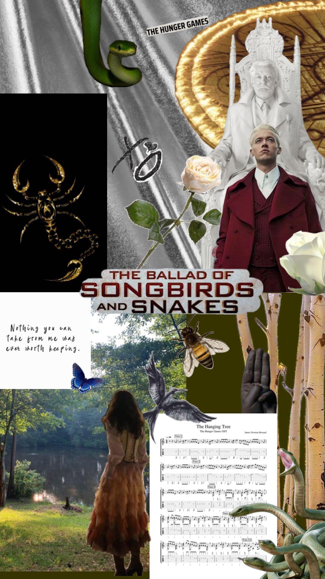 The Ballad of Songbirds and Snakes ￼#tbosbas #thgedit #hungergamesaesthetic. Hunger games drawings, Hunger games, Hunger games wallpaper