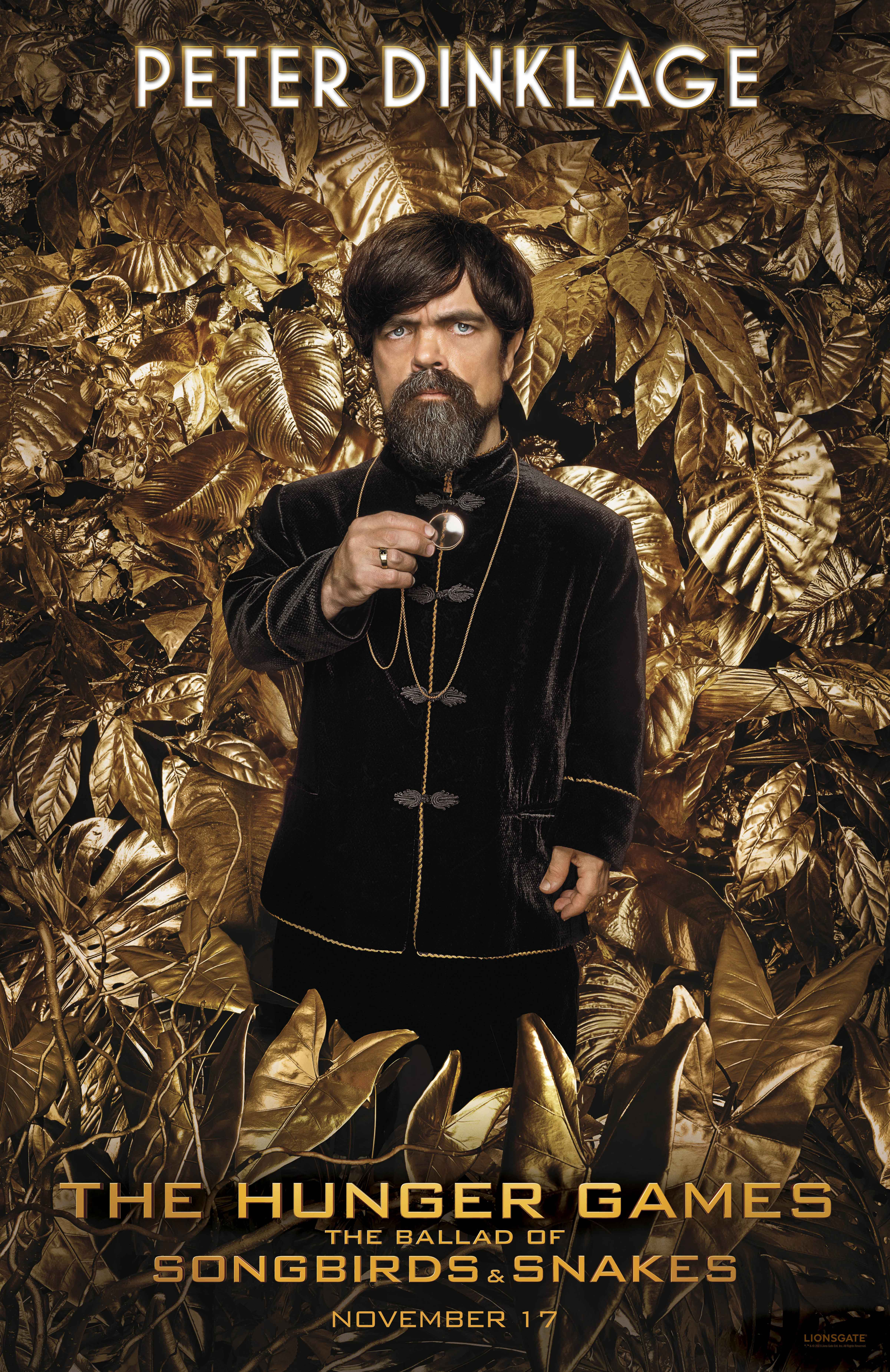 Hunger Games Ballad of Songbirds & Snakes Wallpaper Dinklage Edition