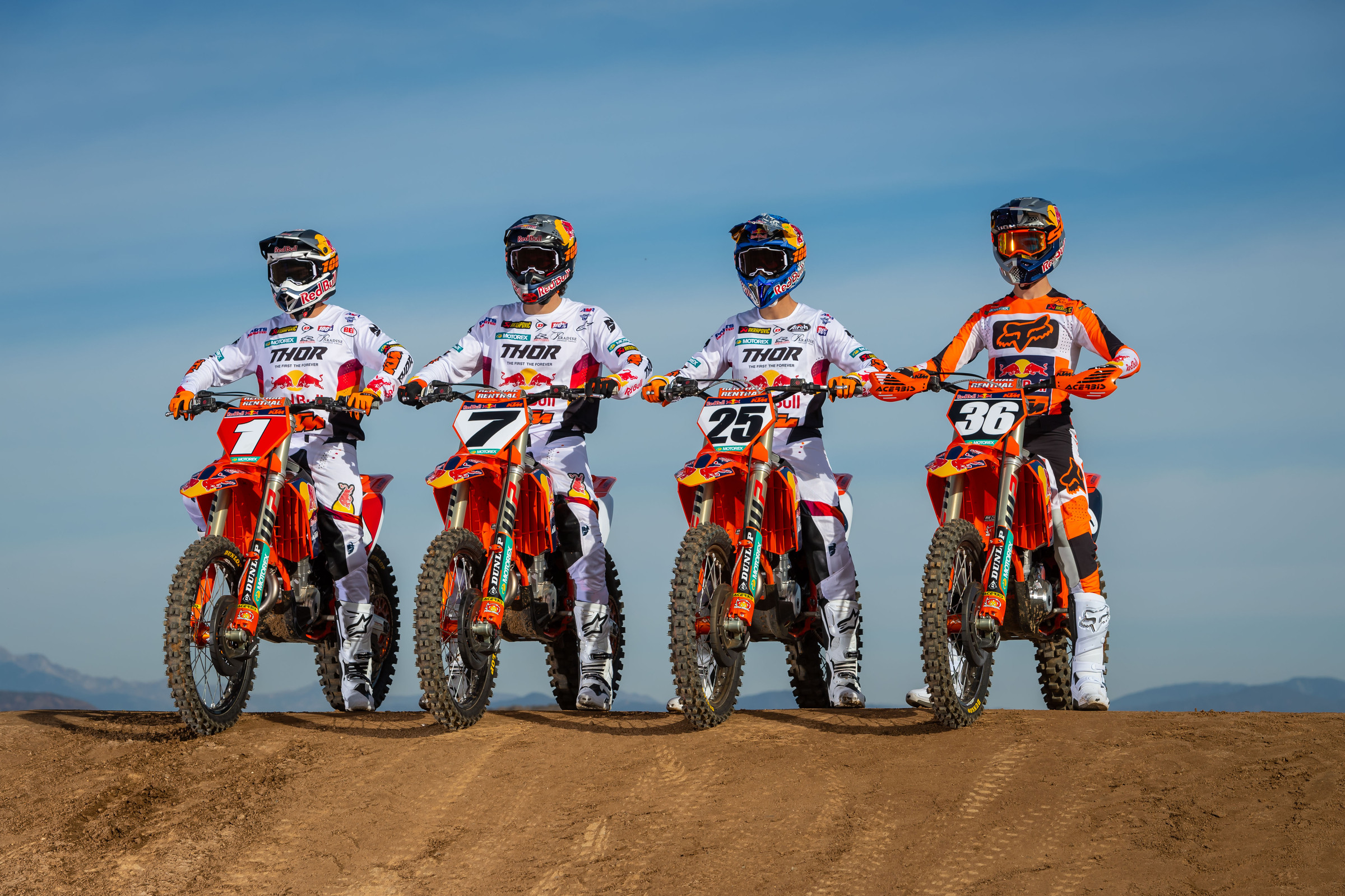 Photo Gallery: 2022 Red Bull KTM Team Shoot