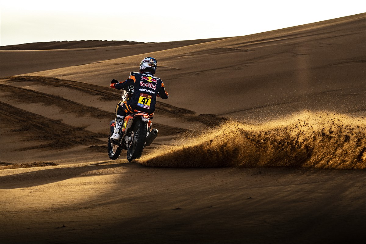 RUNNER UP RESULT FOR TOBY PRICE ON STAGE NINE OF DAKAR RALLY PRESS CENTER