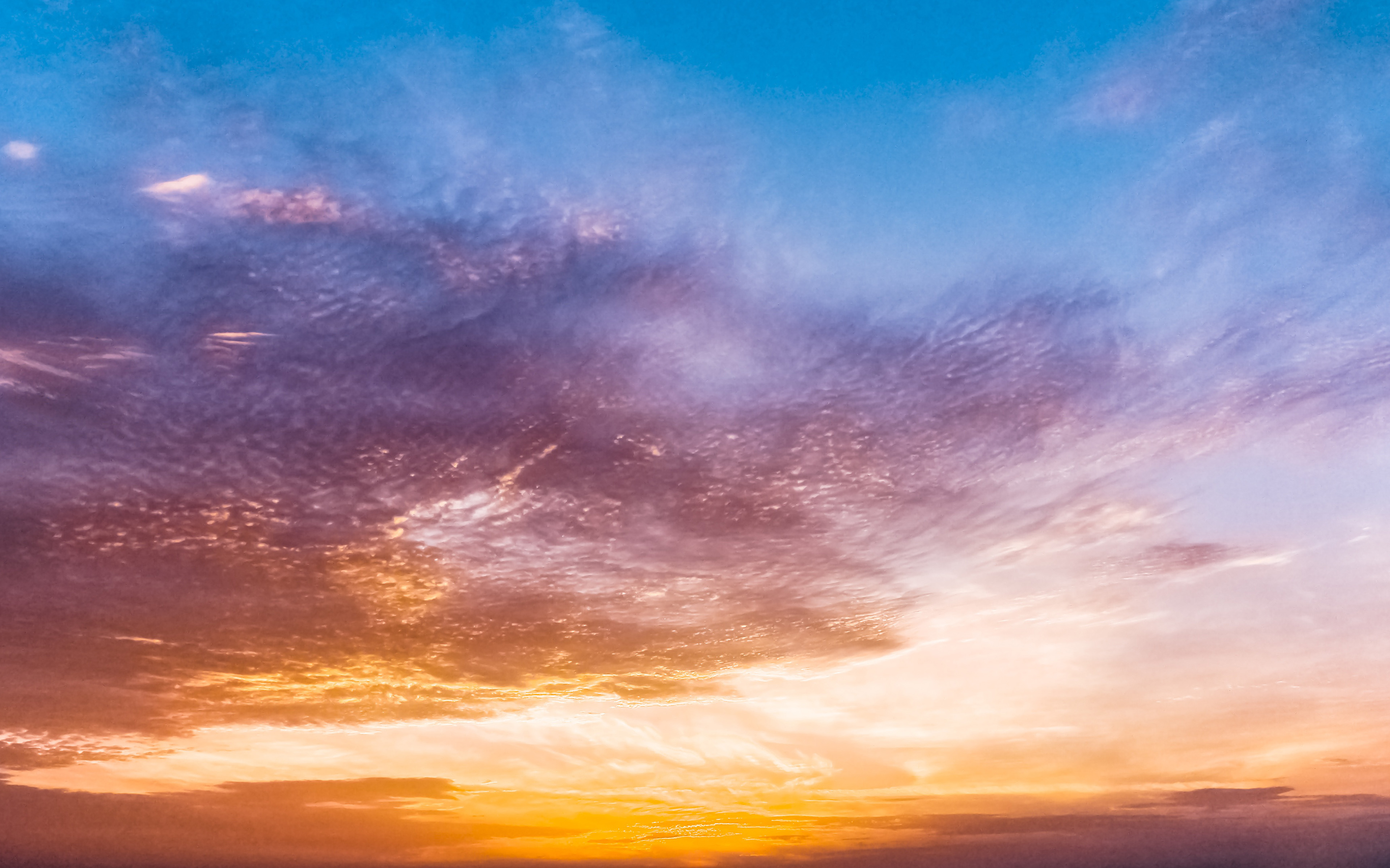 Nature Sunset Sky Lake