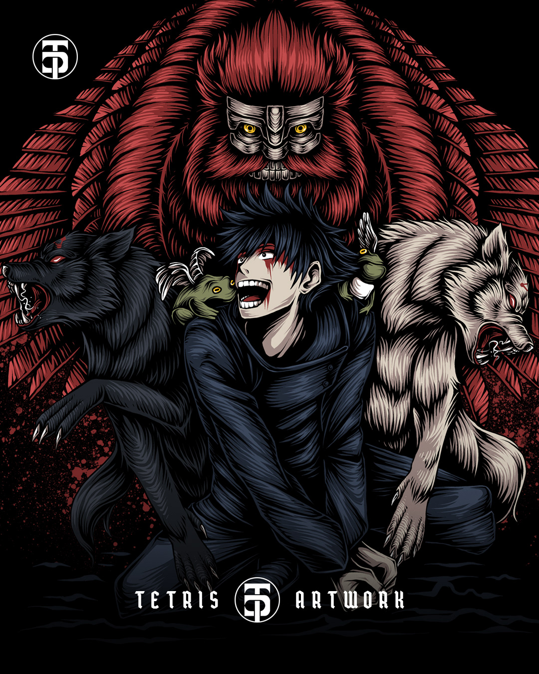 Jujutsu Kaisen Fushiguro Megumi Domain Expansion - Behance