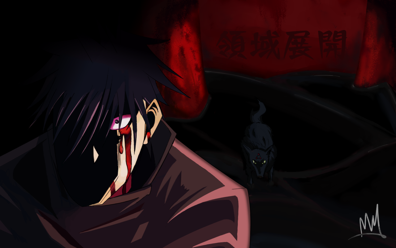 Megumi Domain Expansion Charon ART street