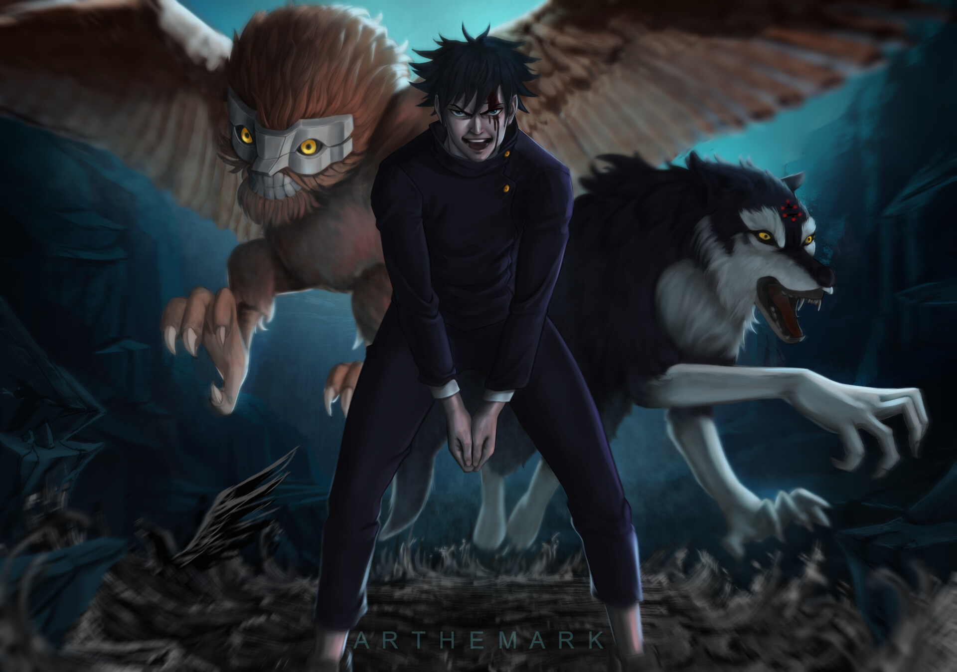 Megumi Fushiguro Fan Art