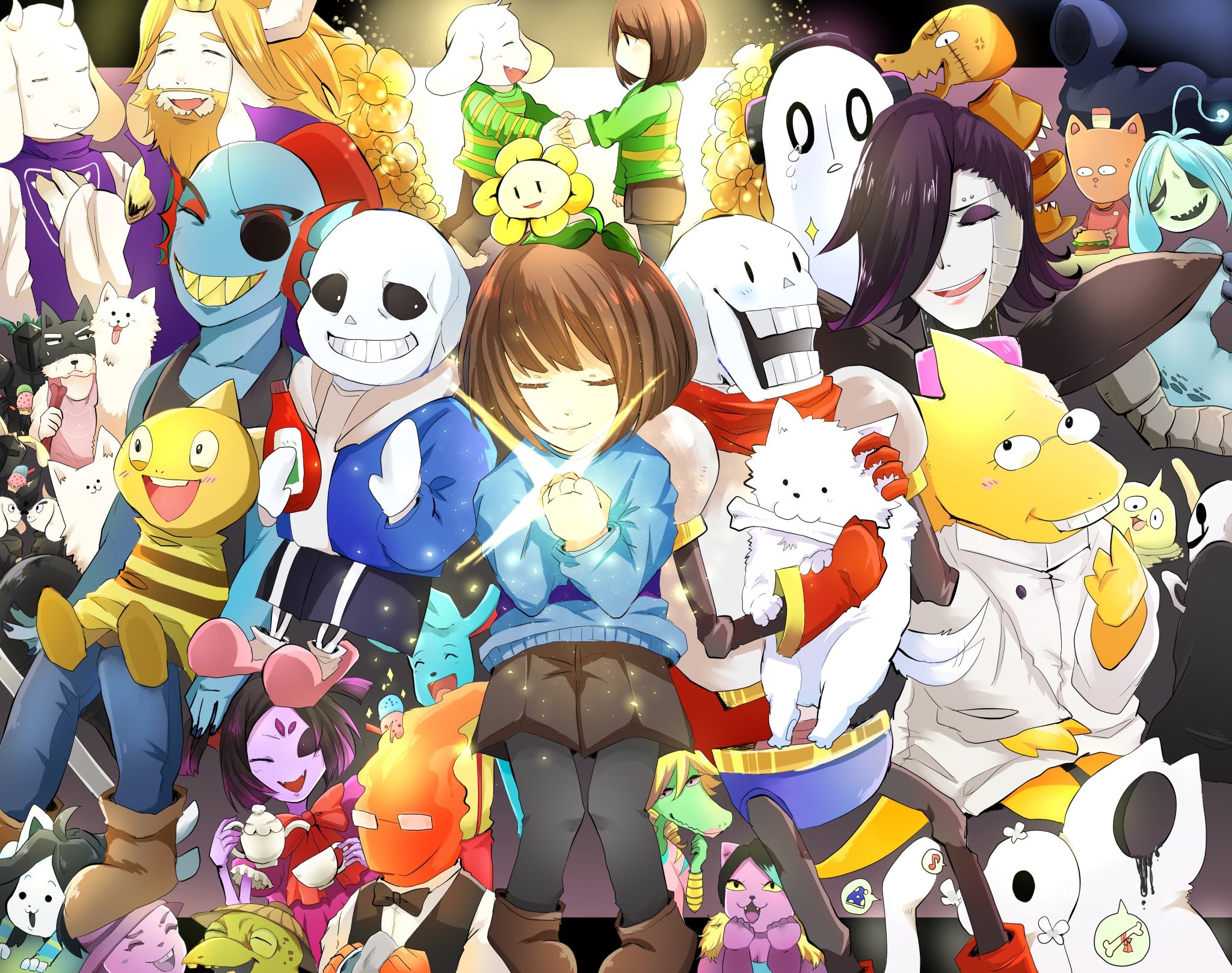 Undertale Characters Wallpapers - Wallpaper Cave