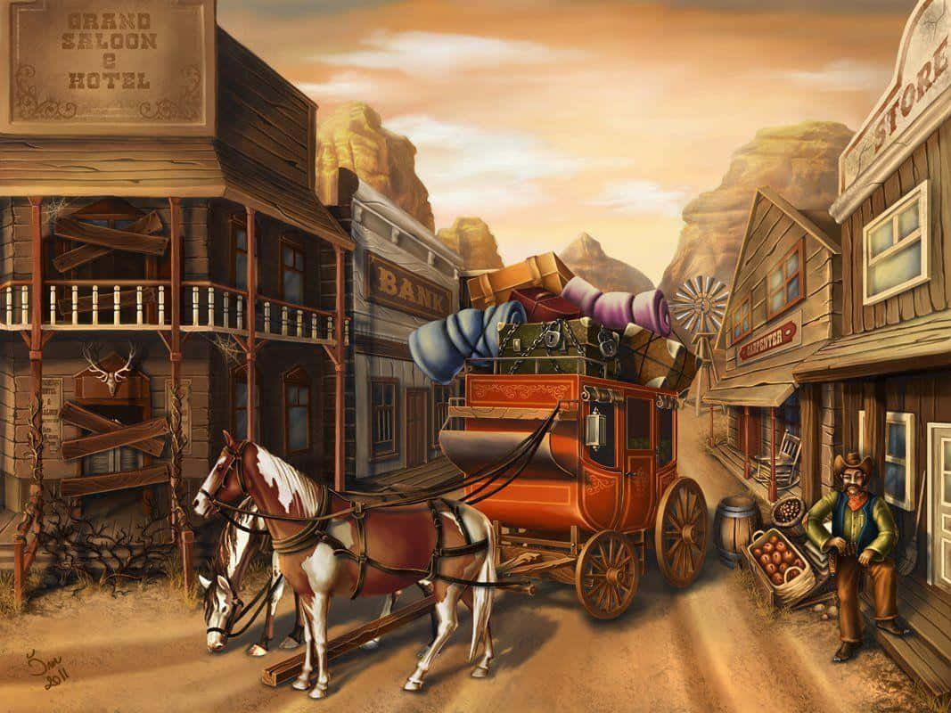 Wild West Wallpaper