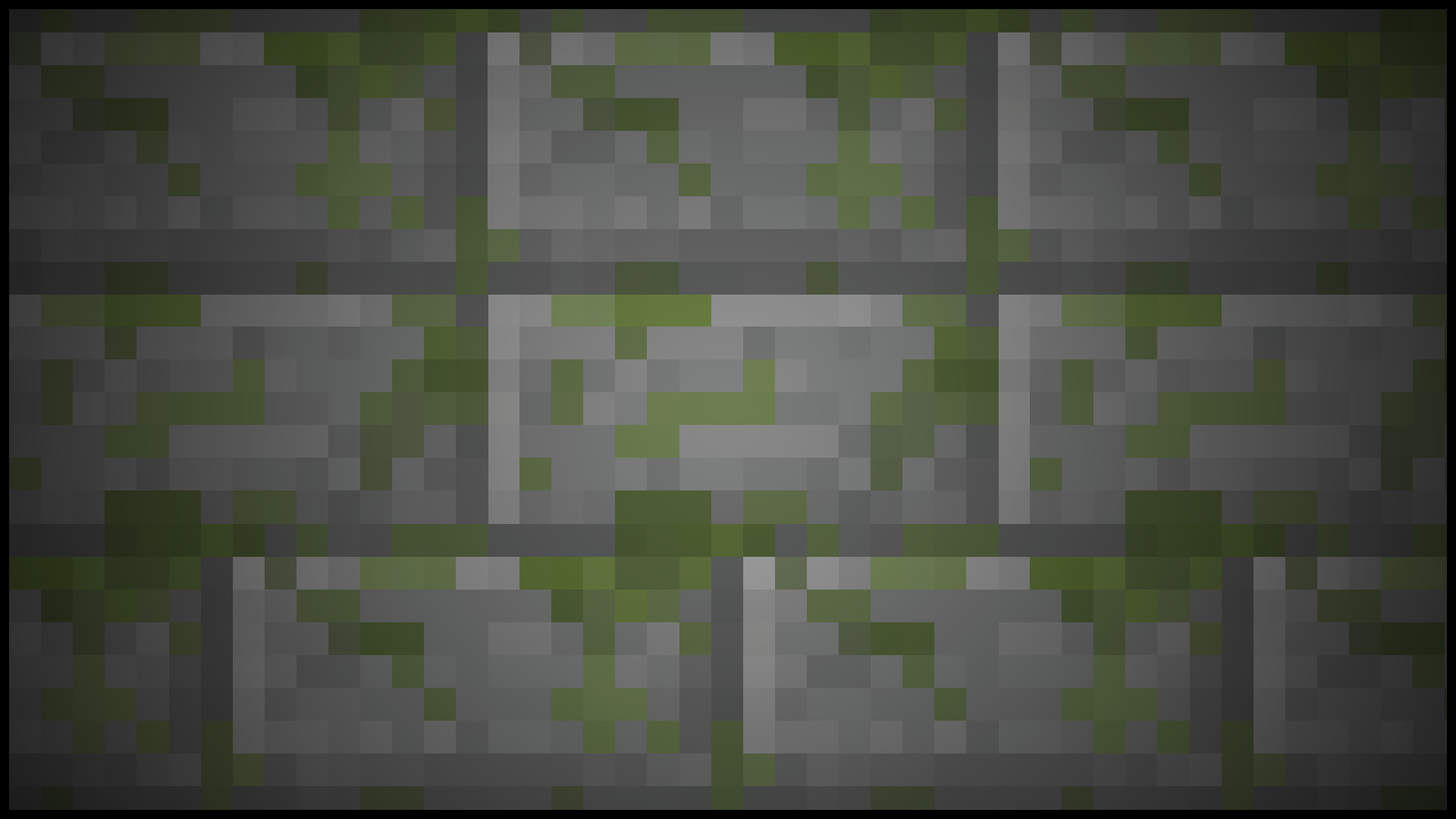 Mossy Stone Bricks [1920x1080 Wallpaper]