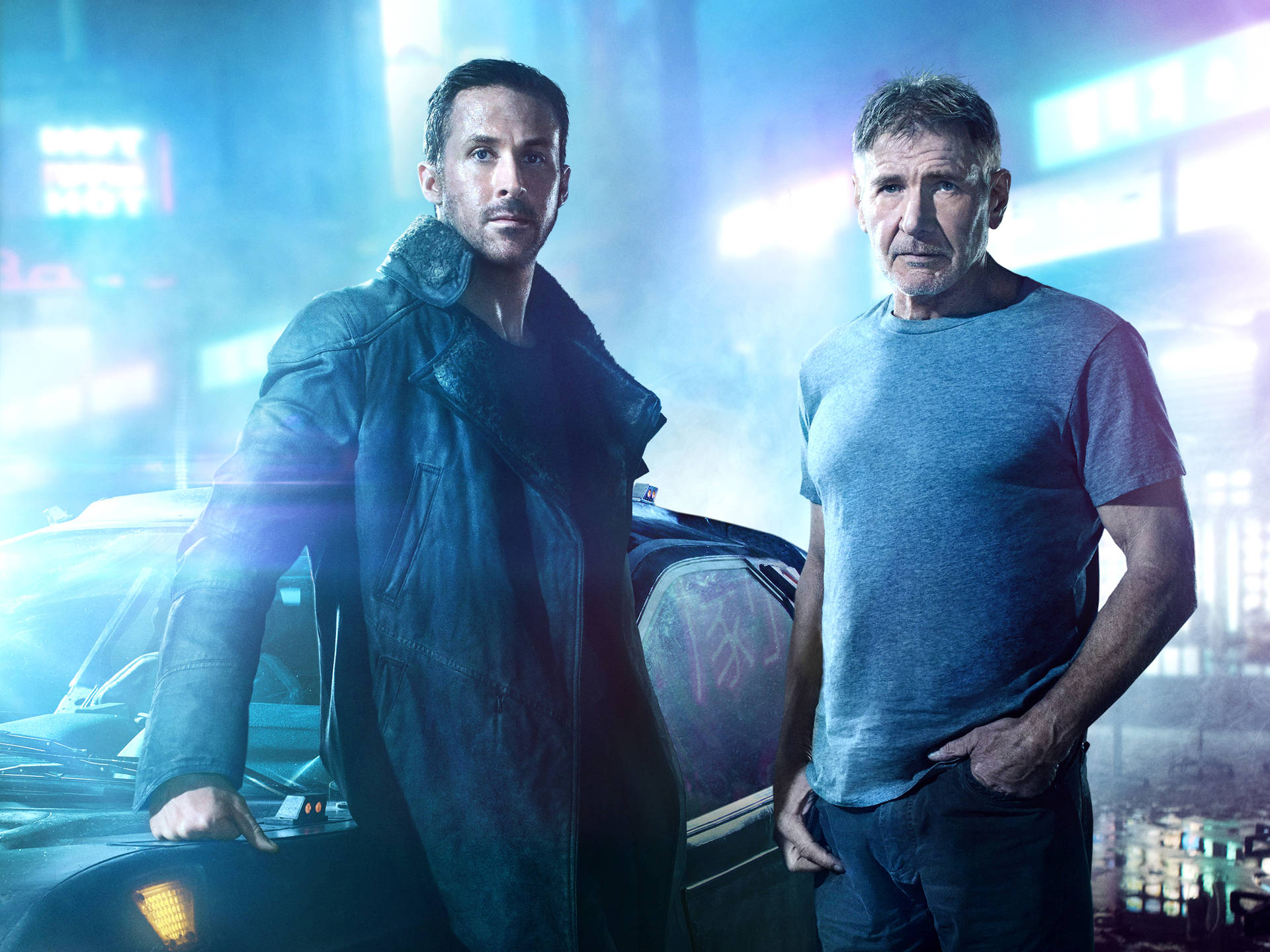 Download Rick And Officer K Blade Runner 2049 4K Wallpaper